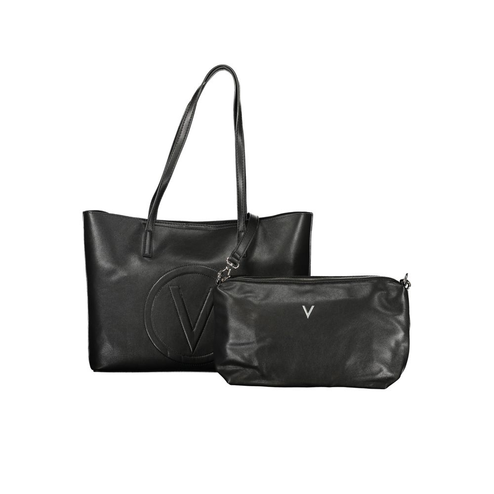 Mario Valentino Nero Poliuretano Women's Bag with Adjustable Strap Mario Valentino