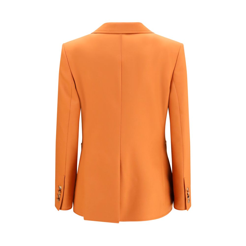 Chloé Orange Wool Oves Aries Blazer Chloé