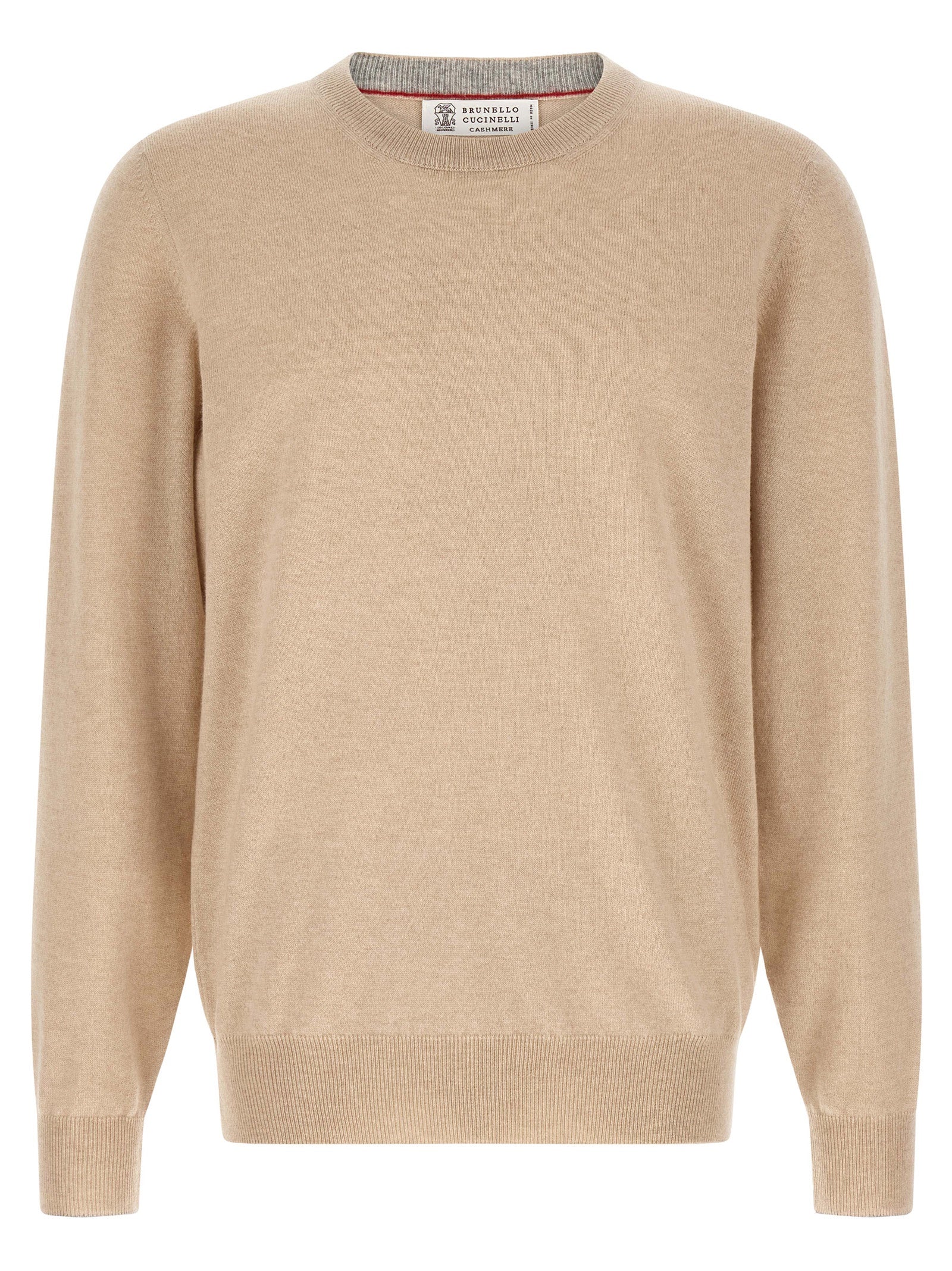 Brunello Cucinelli Beige Cashmere Cardigan Brunello Cucinelli