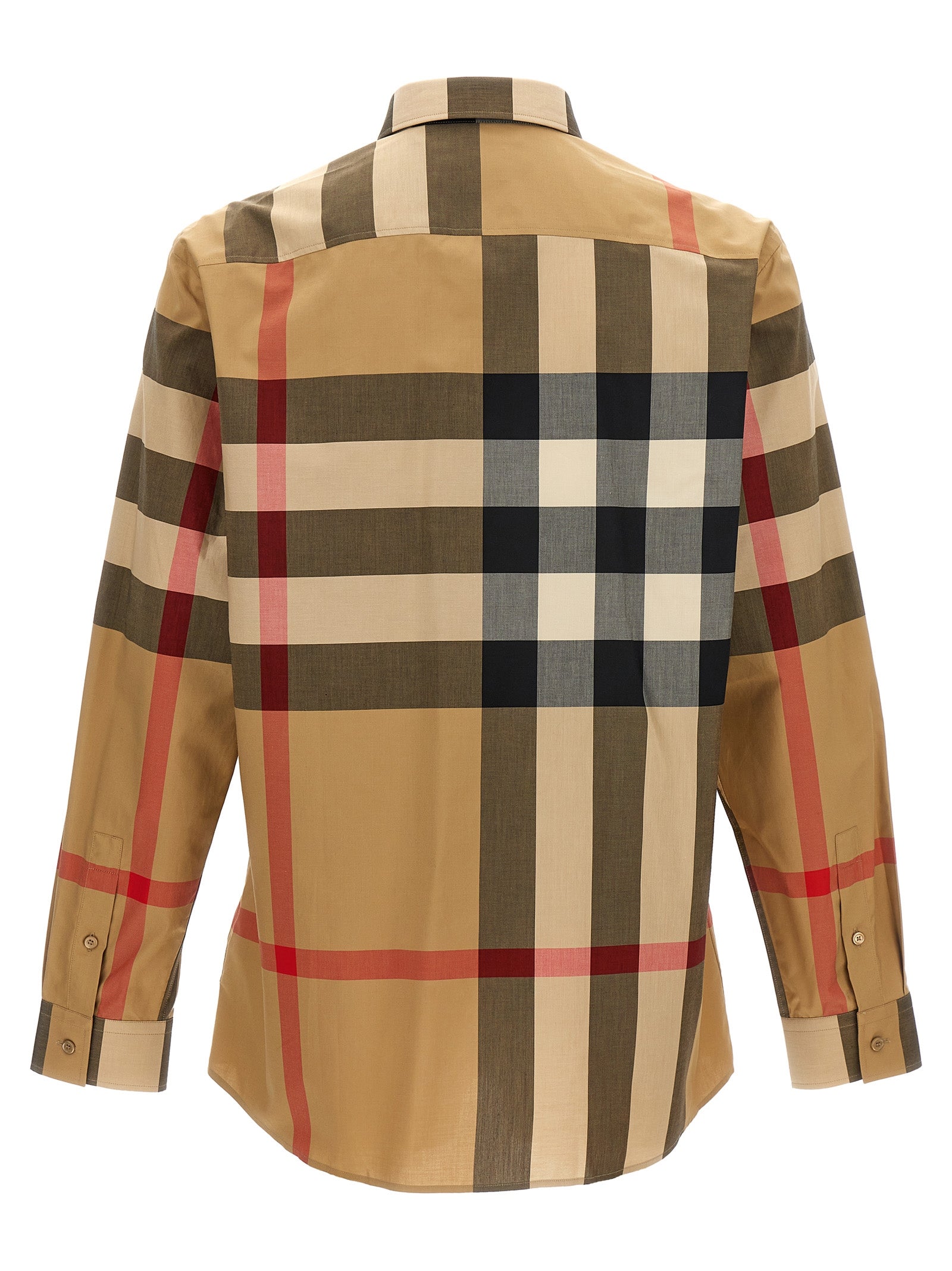 Burberry Beige Cotton Blouse Burberry