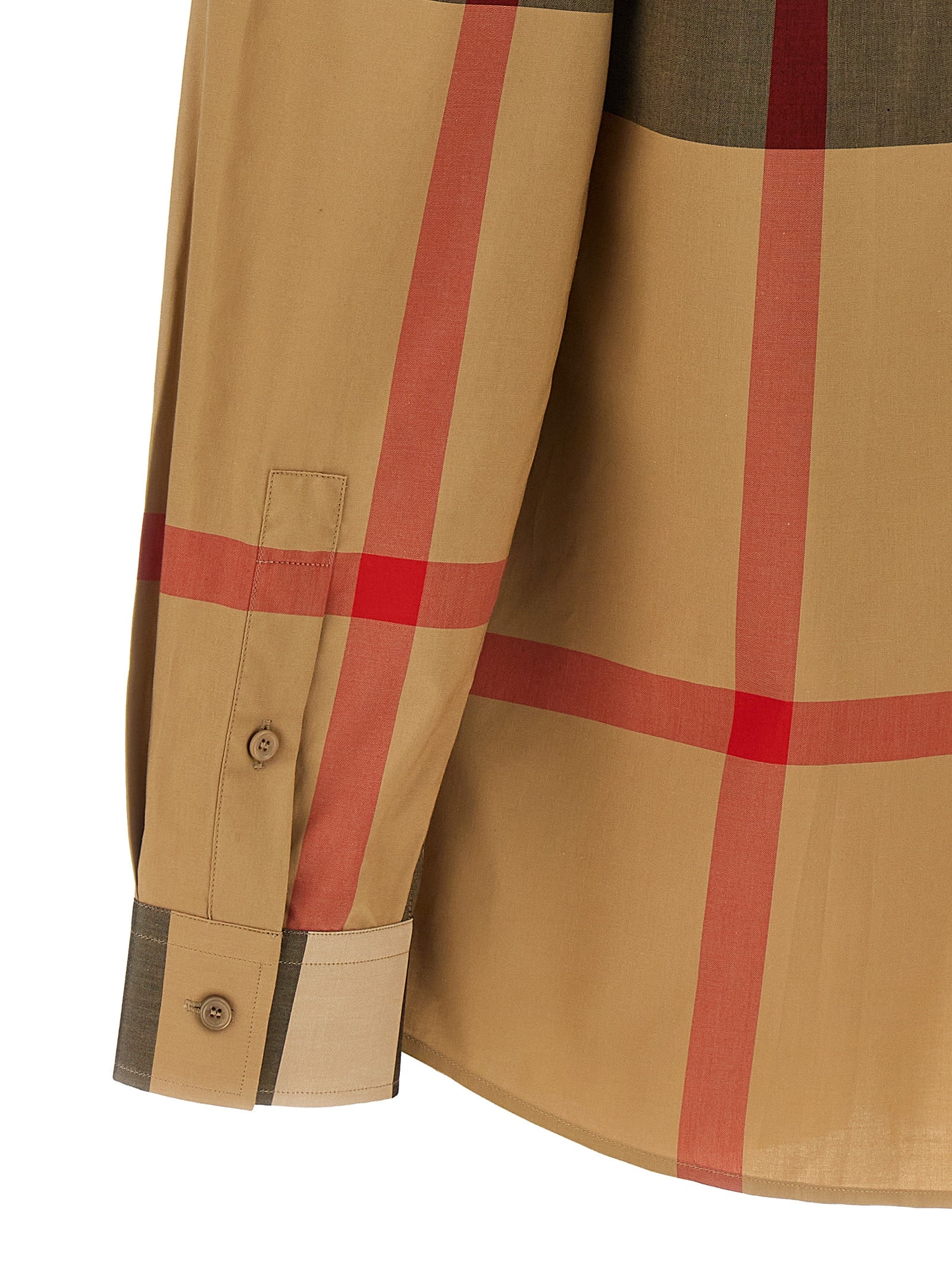 Burberry Beige Cotton Blouse Burberry