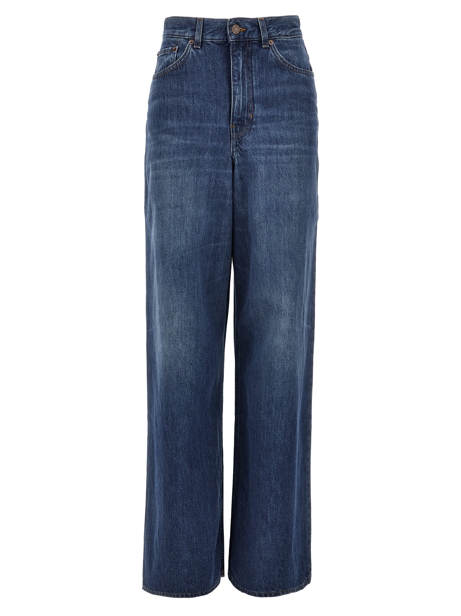 Chloé Blue Cotton Jeans Denim Chloé