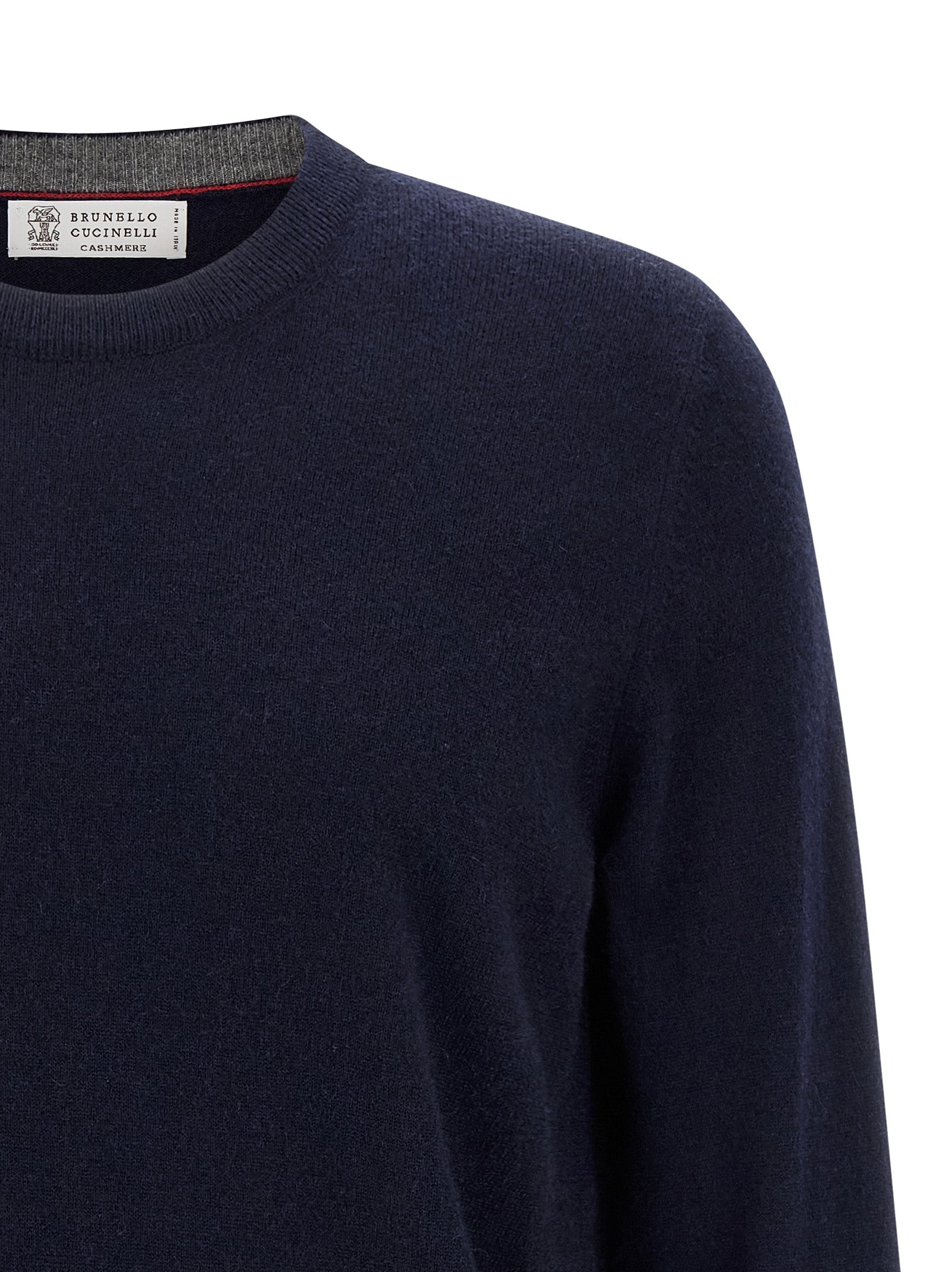 Brunello Cucinelli Blue Cashmere Cardigan Brunello Cucinelli