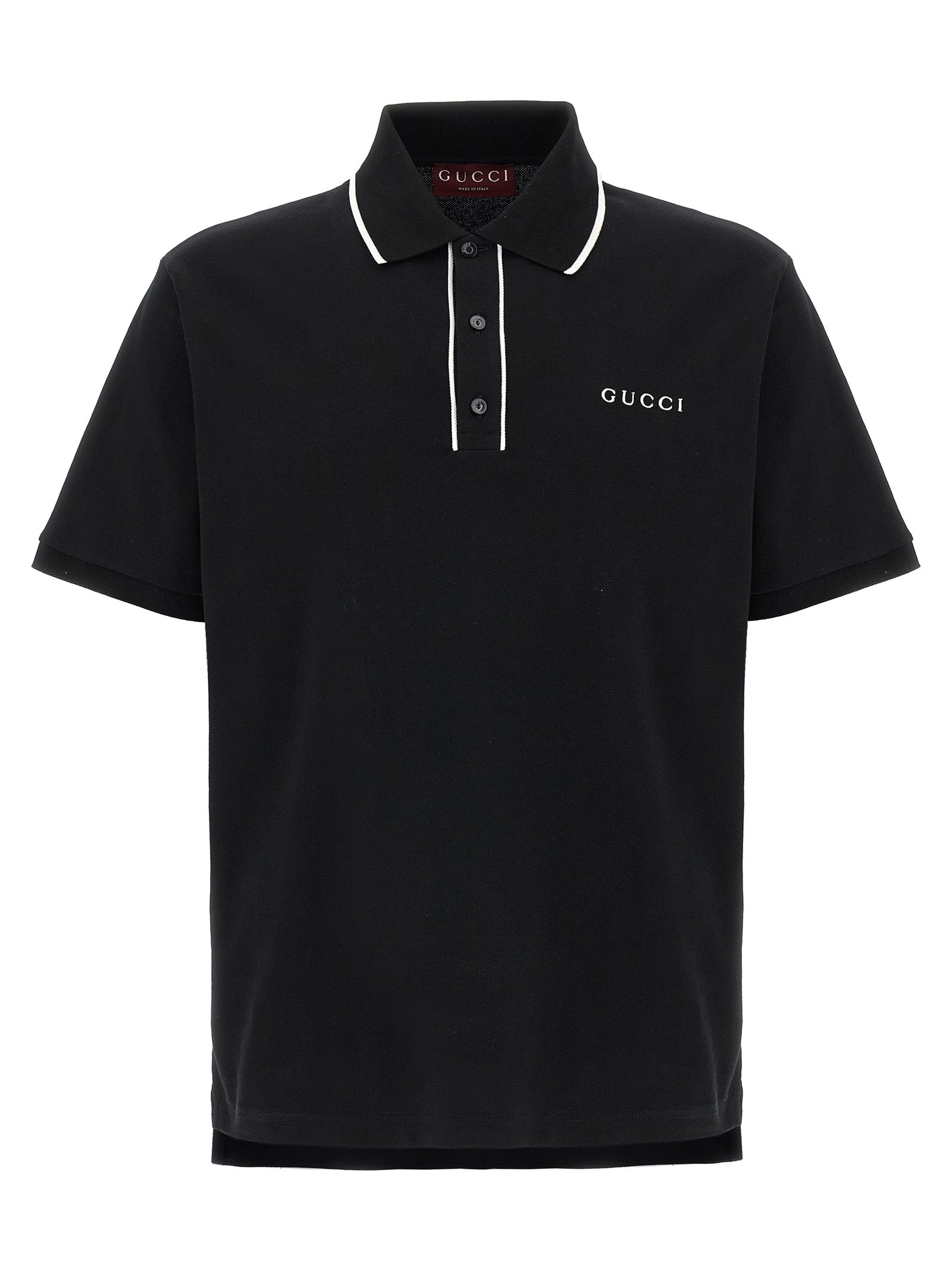 Gucci Bicolor Cotton Polo Shirt Gucci