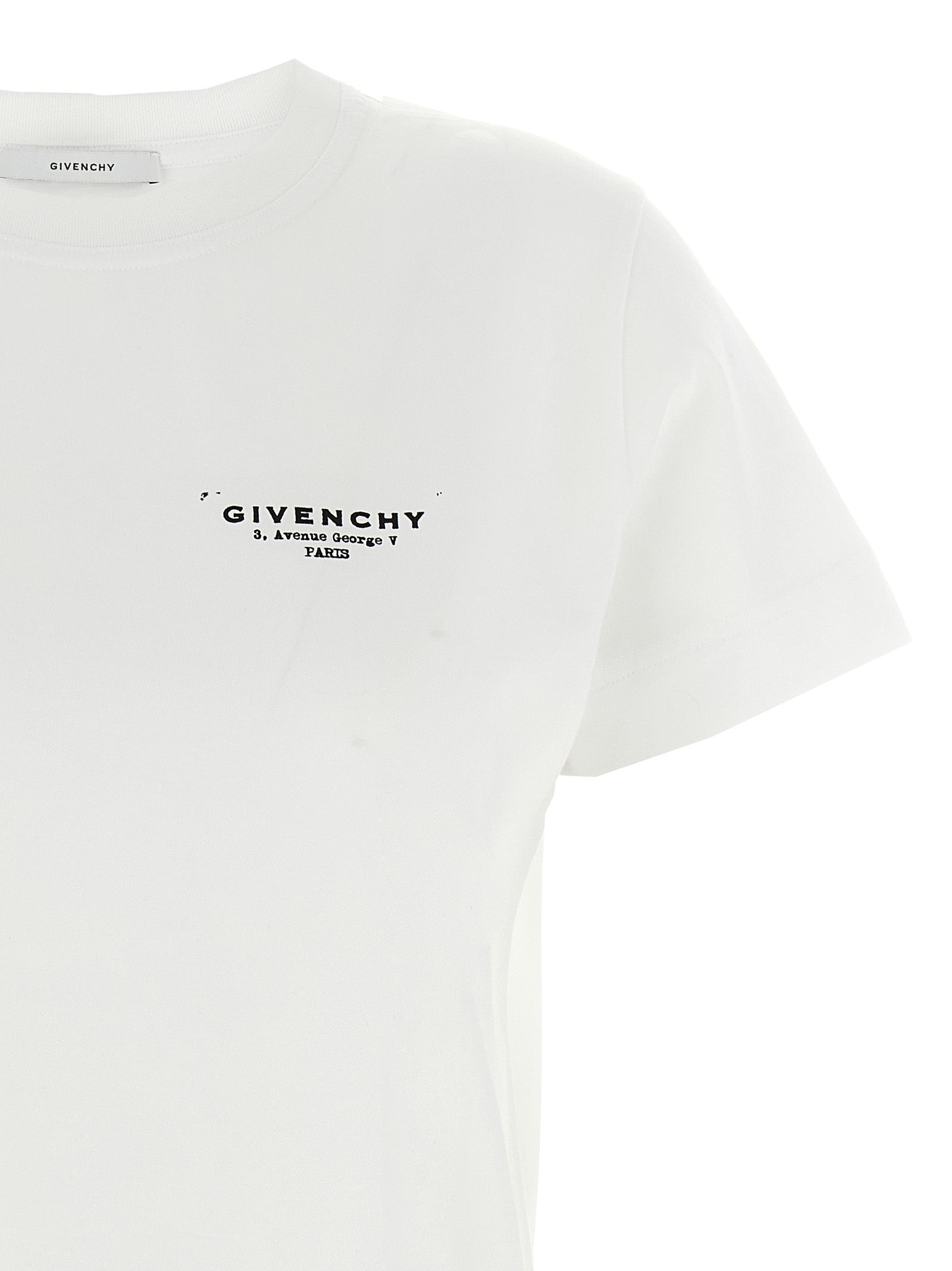Givenchy Bicolor Cotton T-Shirt Givenchy