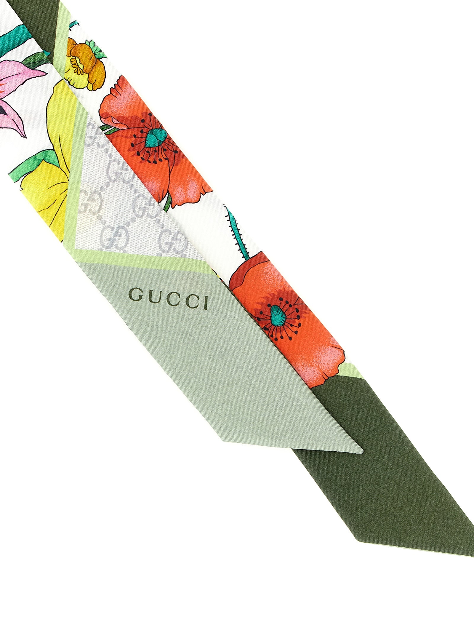 Gucci Bicolor Silk Foulard Gucci