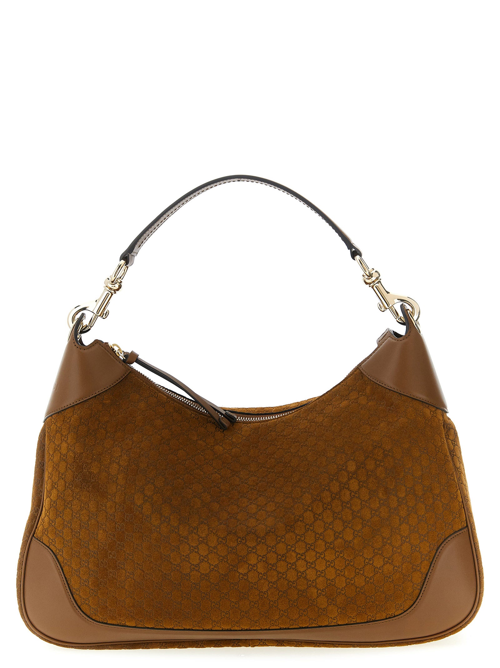 Gucci Brown Calfskin Shoulder Bag Gucci