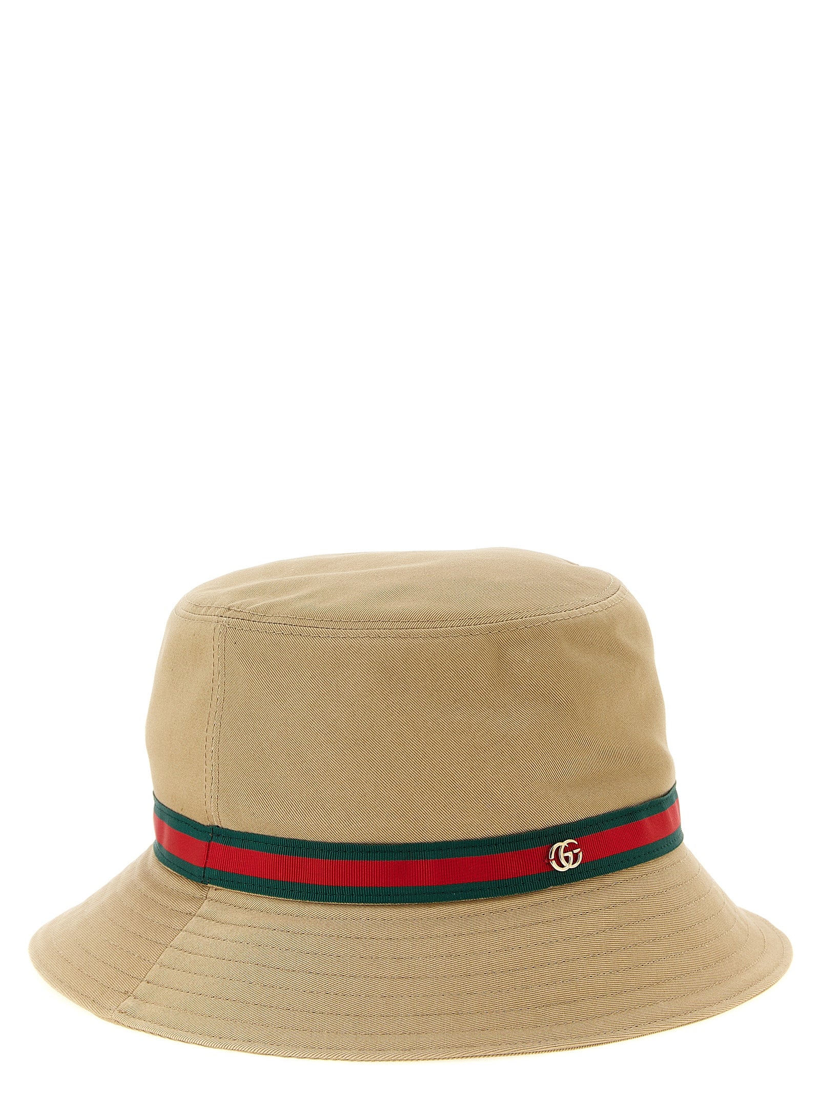 Gucci Beige Cotton Bucket Hat Gucci