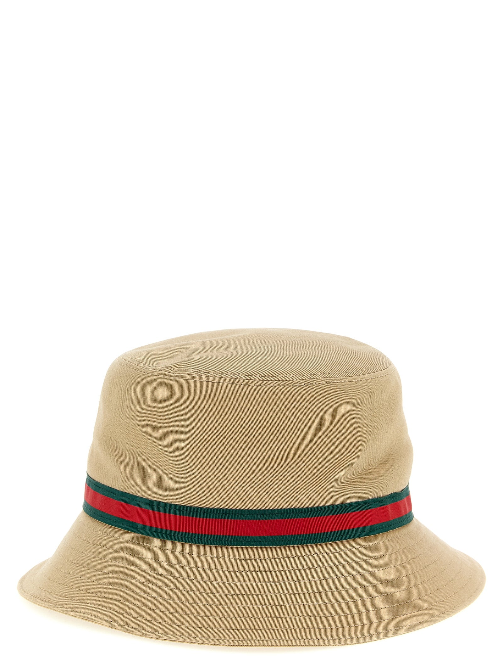Gucci Beige Cotton Bucket Hat Gucci
