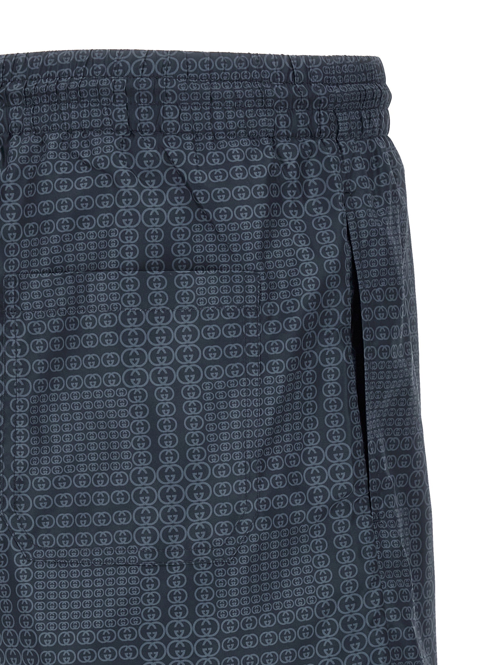Gucci Blue Polyester Swim Shorts Gucci