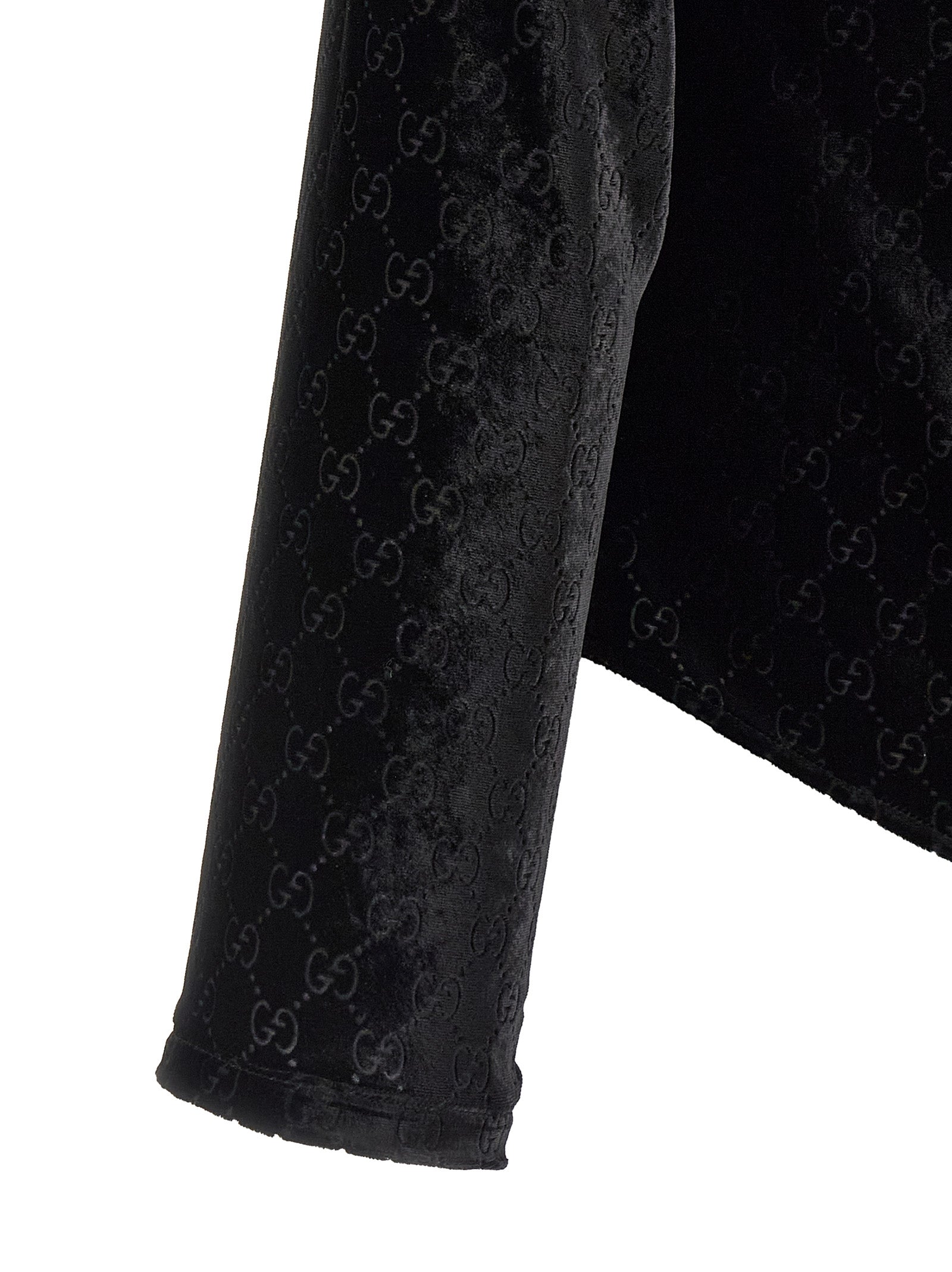Gucci Black Viscose Blouse Gucci
