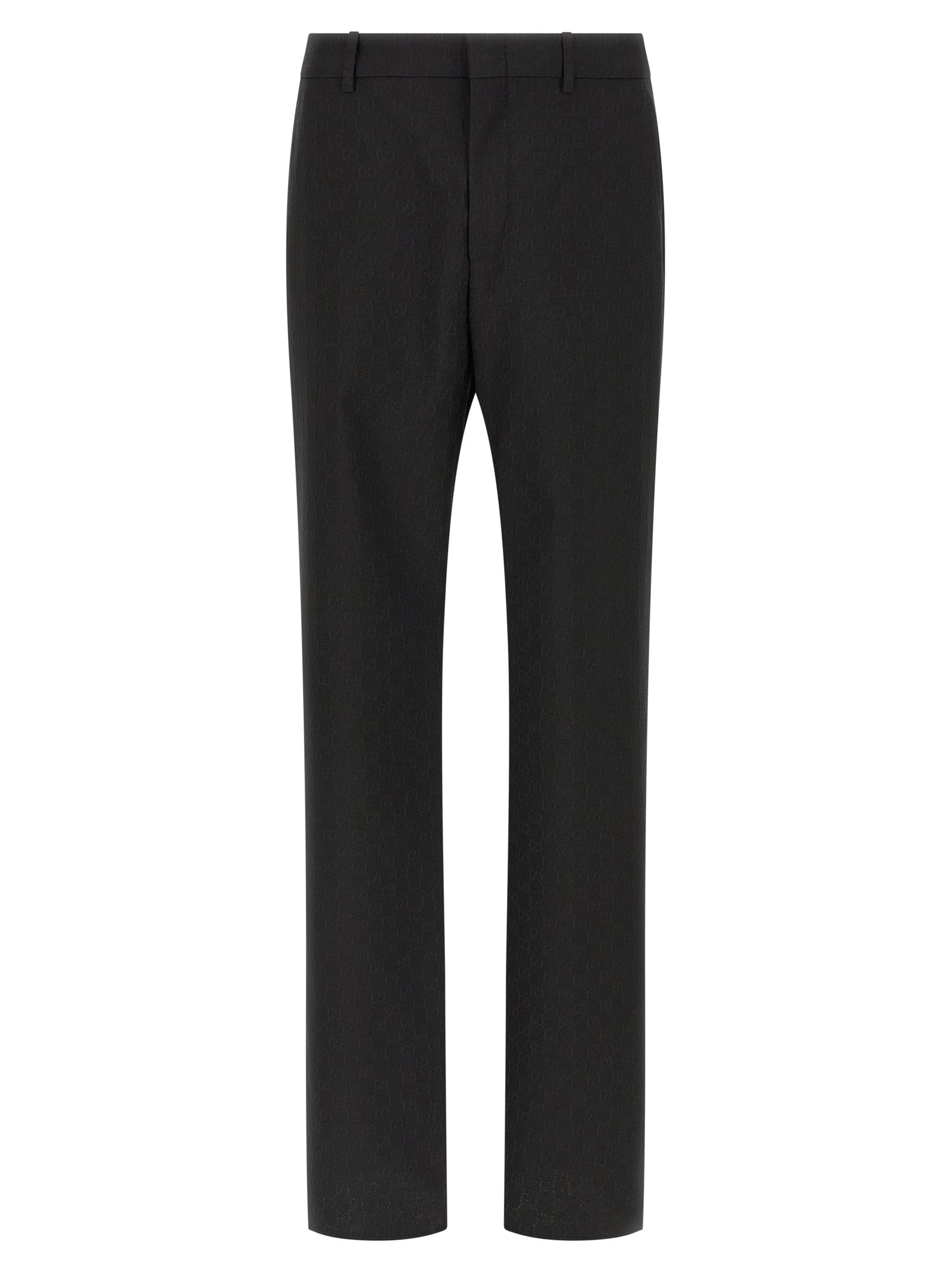 Gucci Black Polyester Dress Pants Gucci