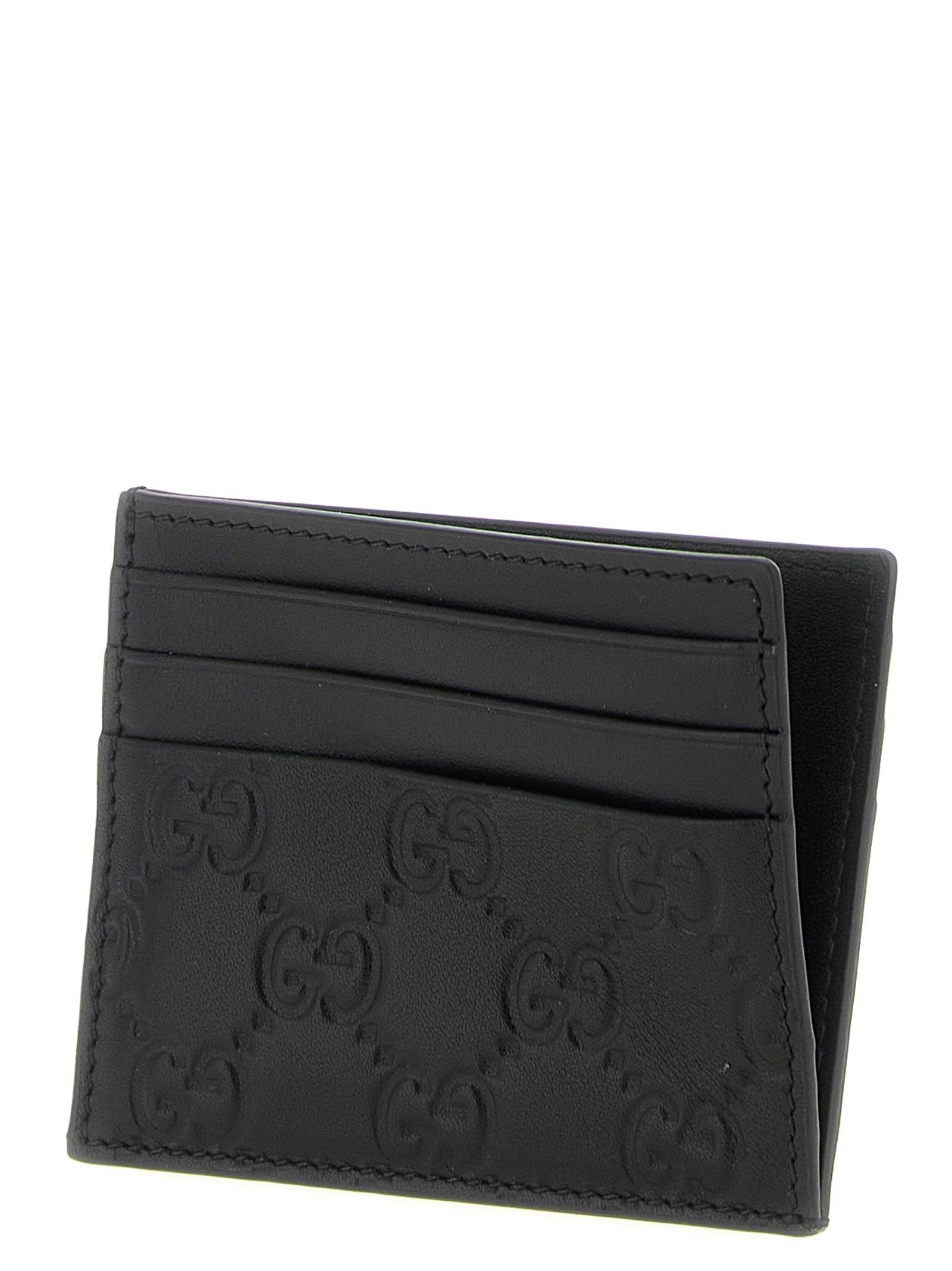 Gucci Black Calfskin Cardholder Gucci
