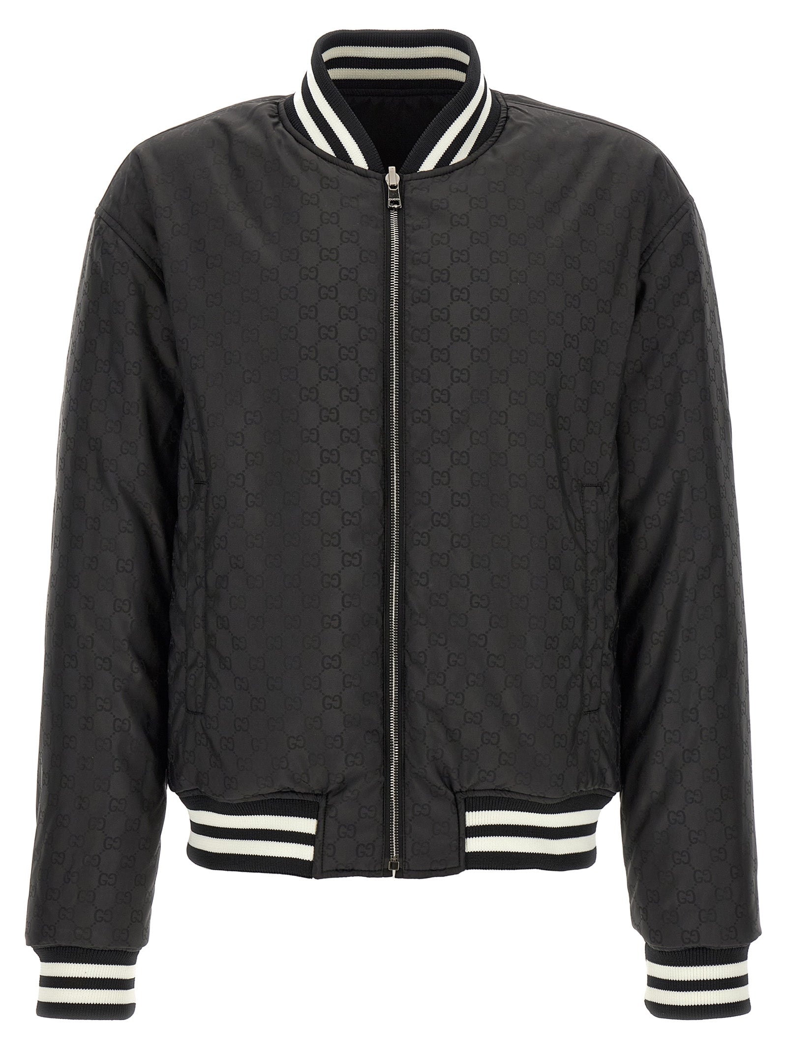 Gucci Bicolor Polyester Bomber Gucci