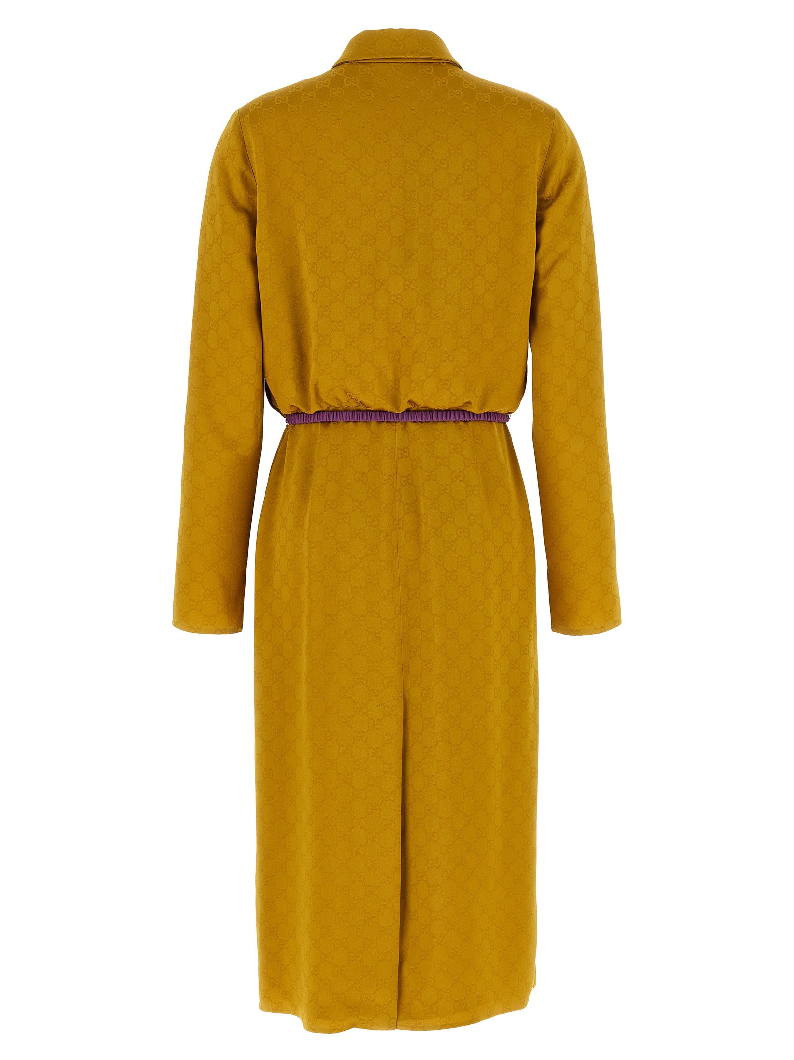 Gucci Bicolor Viscose Midi Dress Gucci