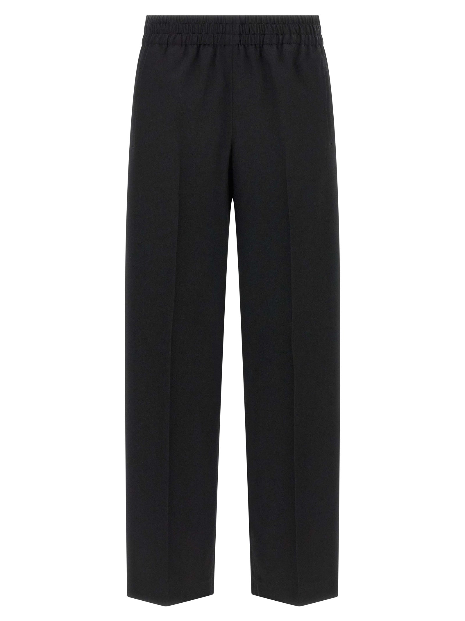 Golden Goose Black Virgin Wool Casual Pants Golden Goose