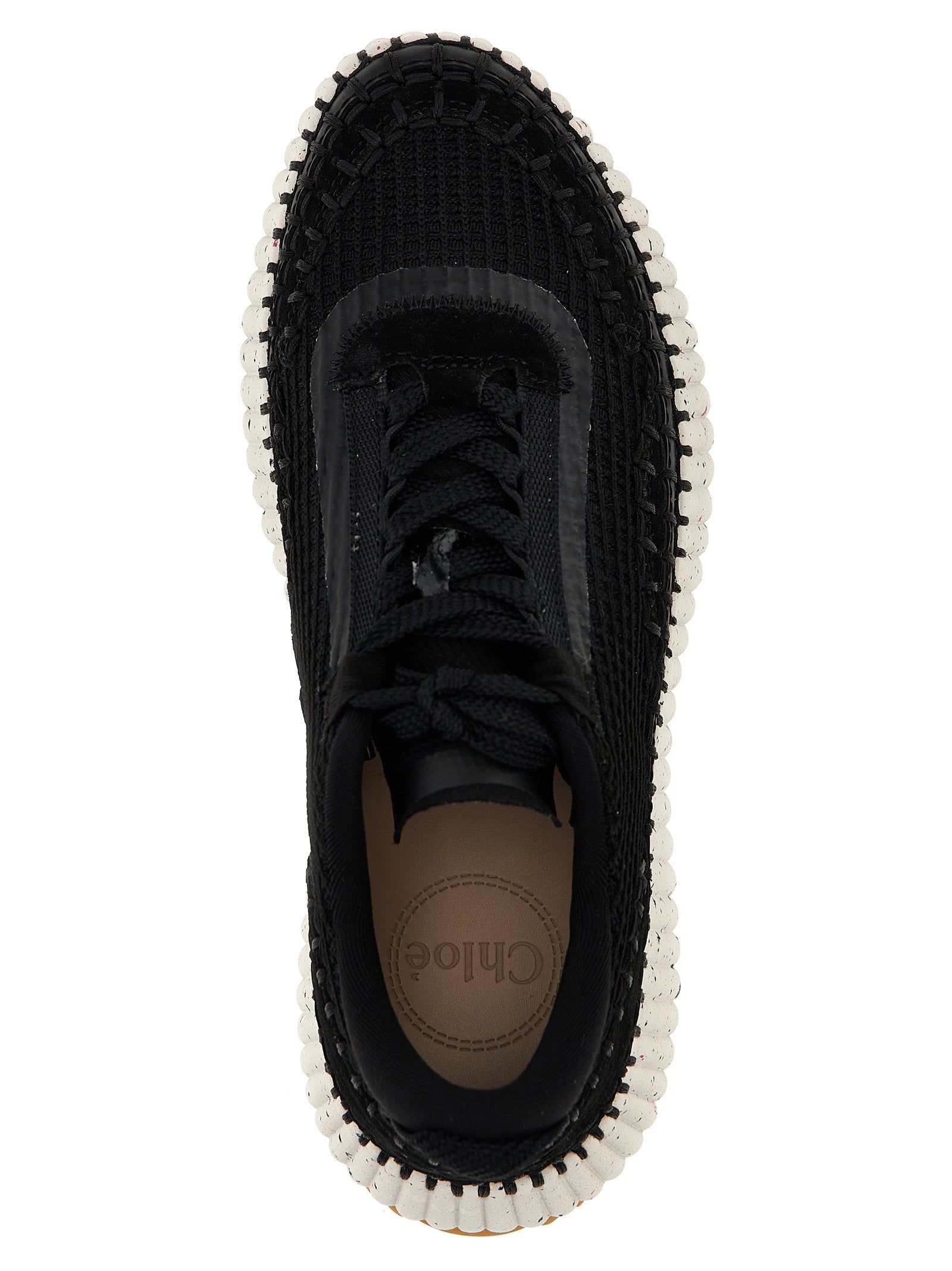 Chloé Bicolor Polyester Athletic Sneakers Chloé