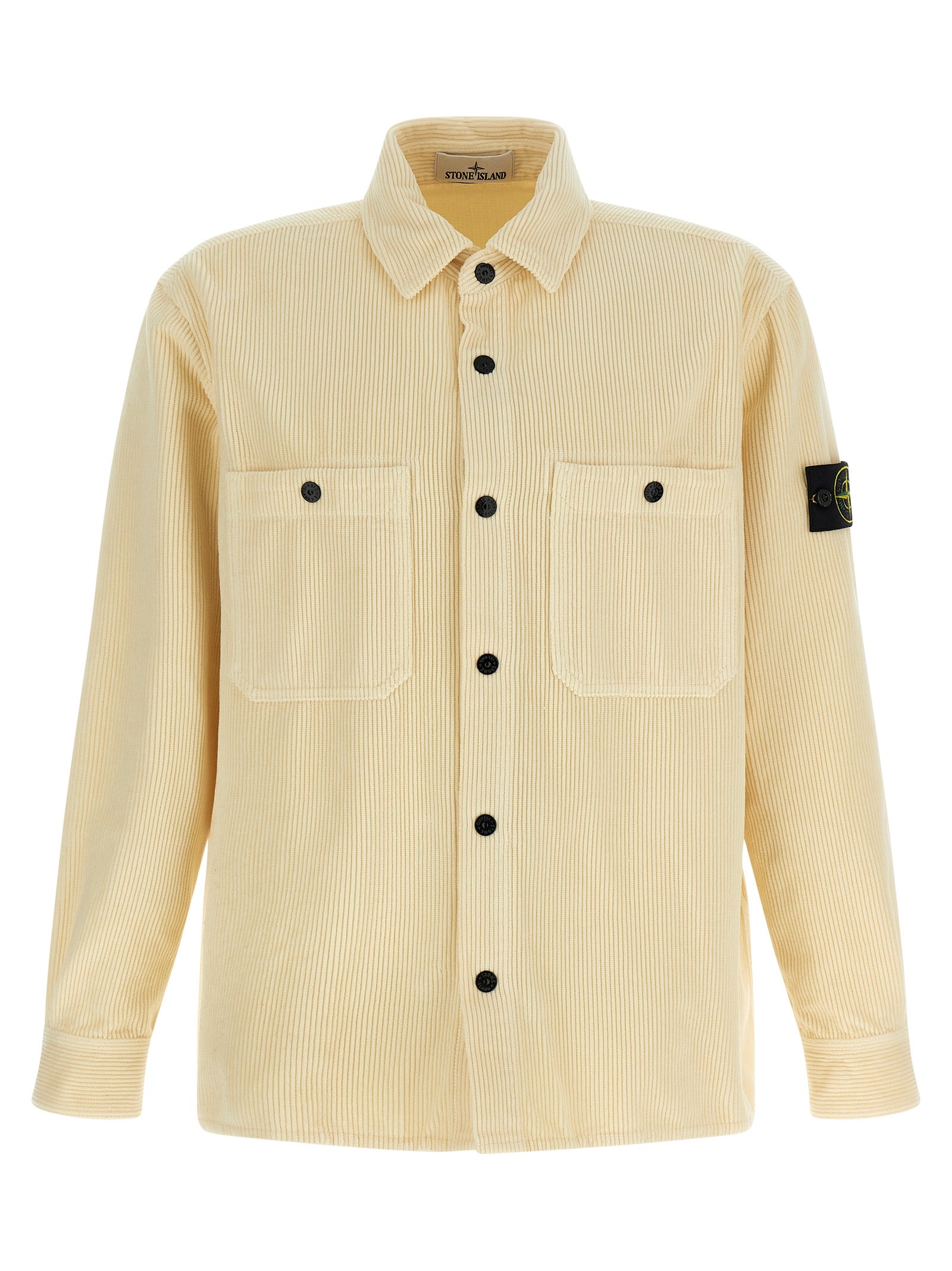 Stone Island Beige Cotton Blouse Stone Island