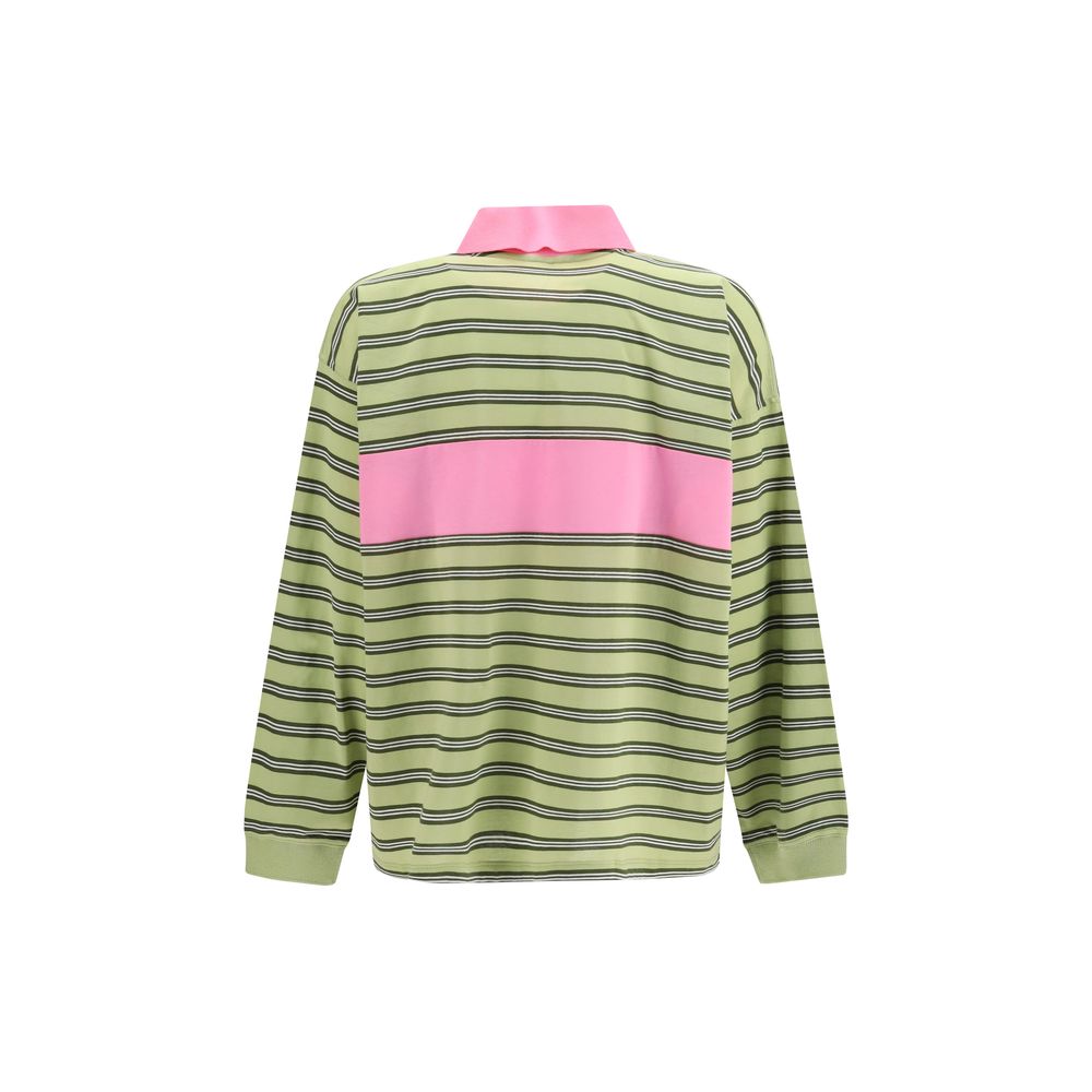 Versace Multicolor Cotton Polo Shirt Versace