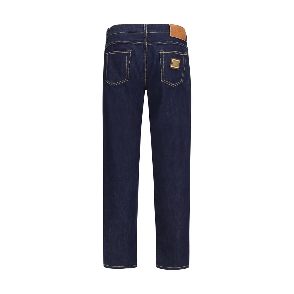 Dolce & Gabbana Blue Cotton Jeans Denim Dolce & Gabbana