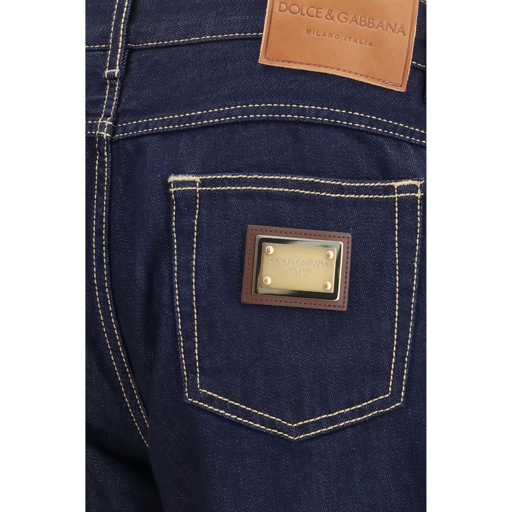 Dolce & Gabbana Blue Cotton Jeans Denim Dolce & Gabbana