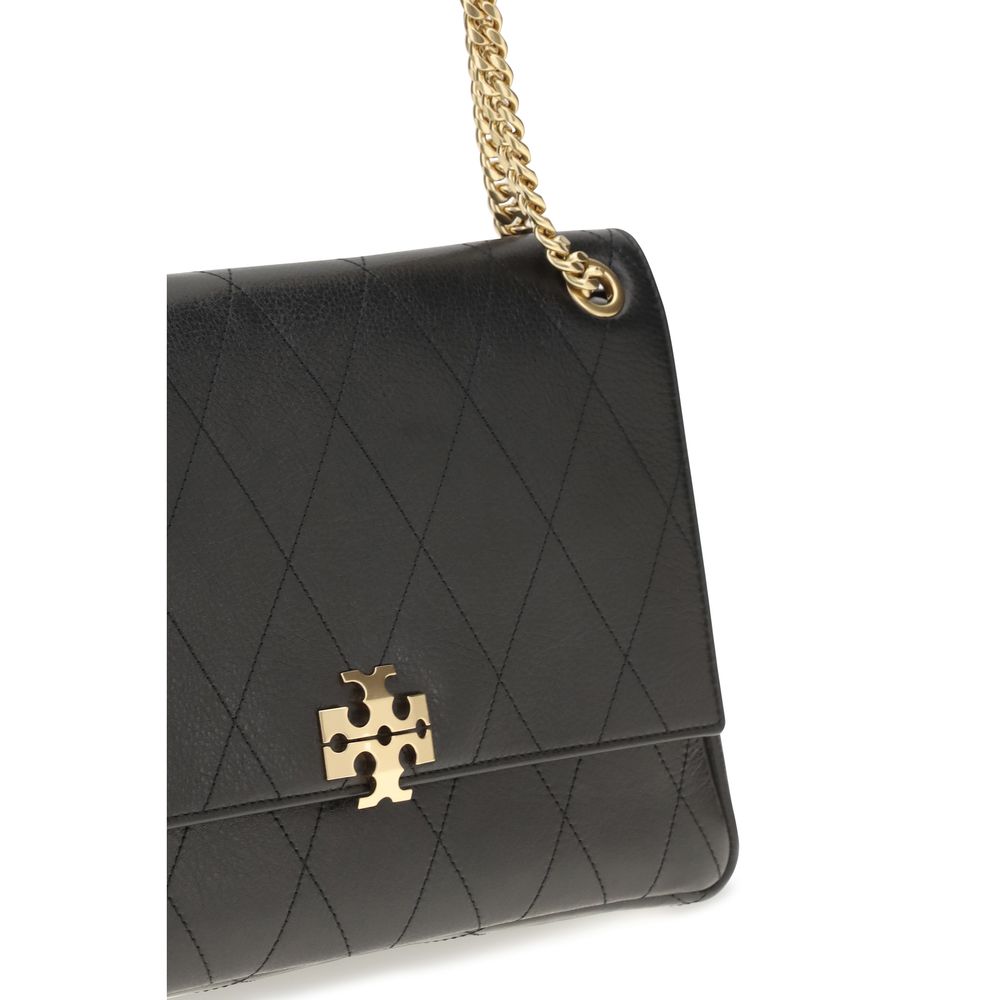 Tory Burch Black Calf Leather Bos Taurus Shoulder Bag Tory Burch