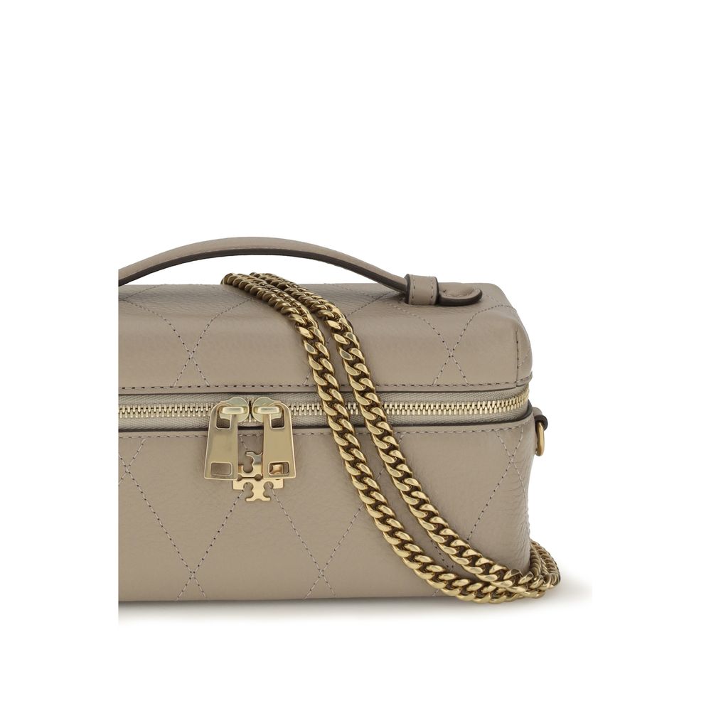 Tory Burch Gray Calf Leather Bos Taurus Wallet Tory Burch