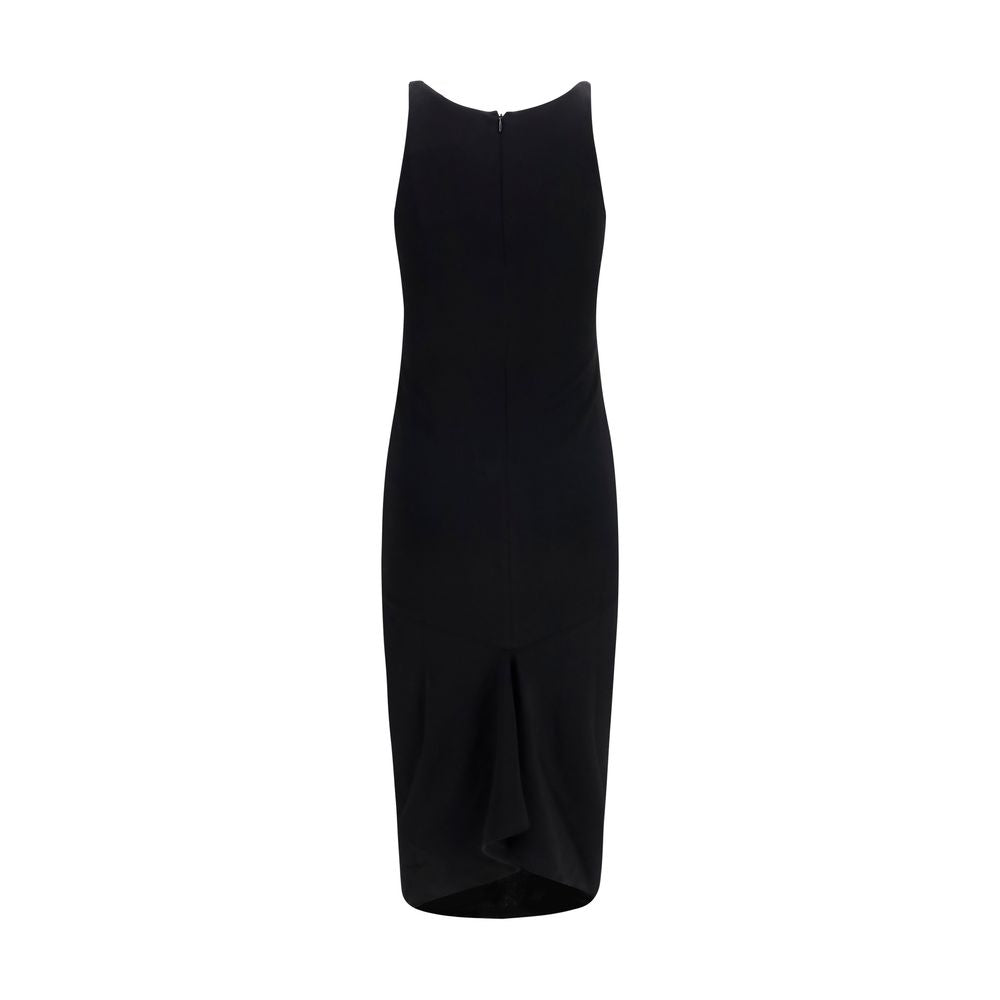 Jacquemus Black Viscose Cocktail Dress Jacquemus