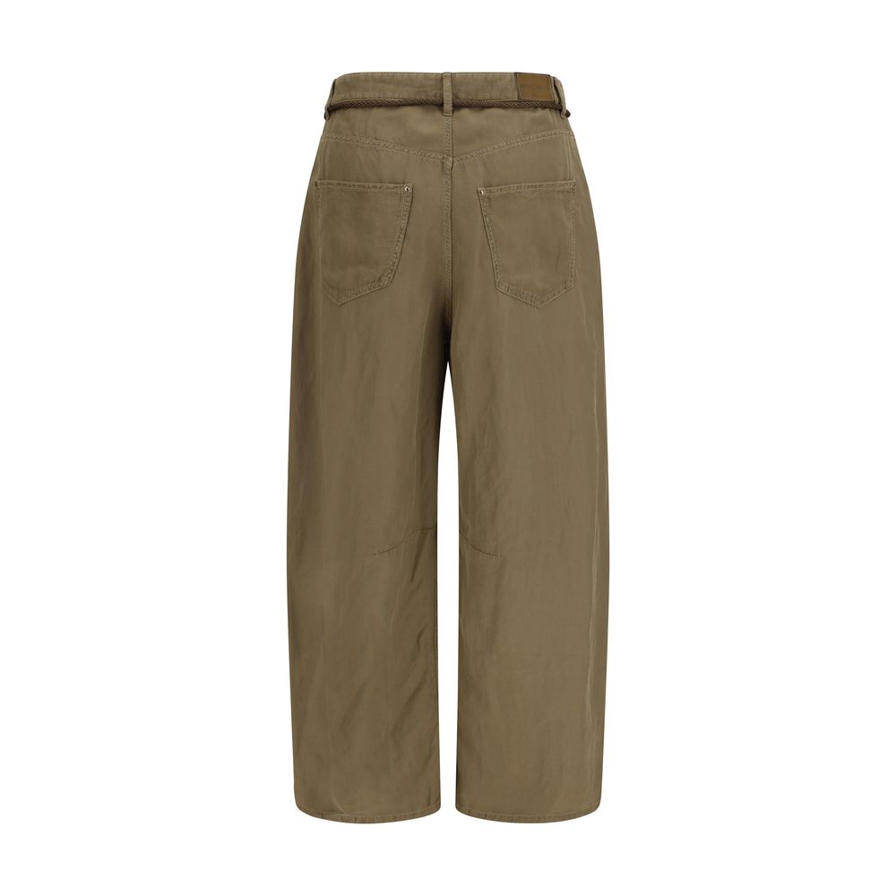 Giorgio Armani Bicolor Copper Casual Pants Giorgio Armani