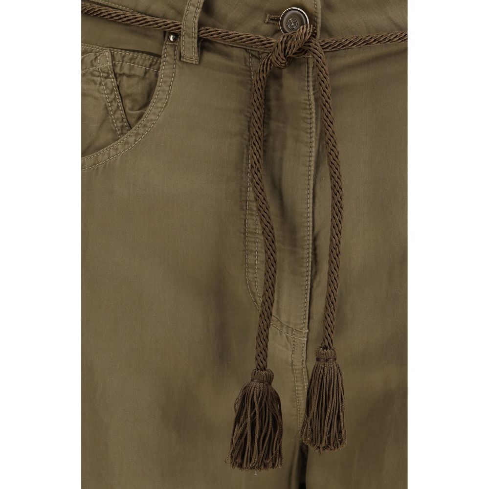 Giorgio Armani Bicolor Copper Casual Pants Giorgio Armani