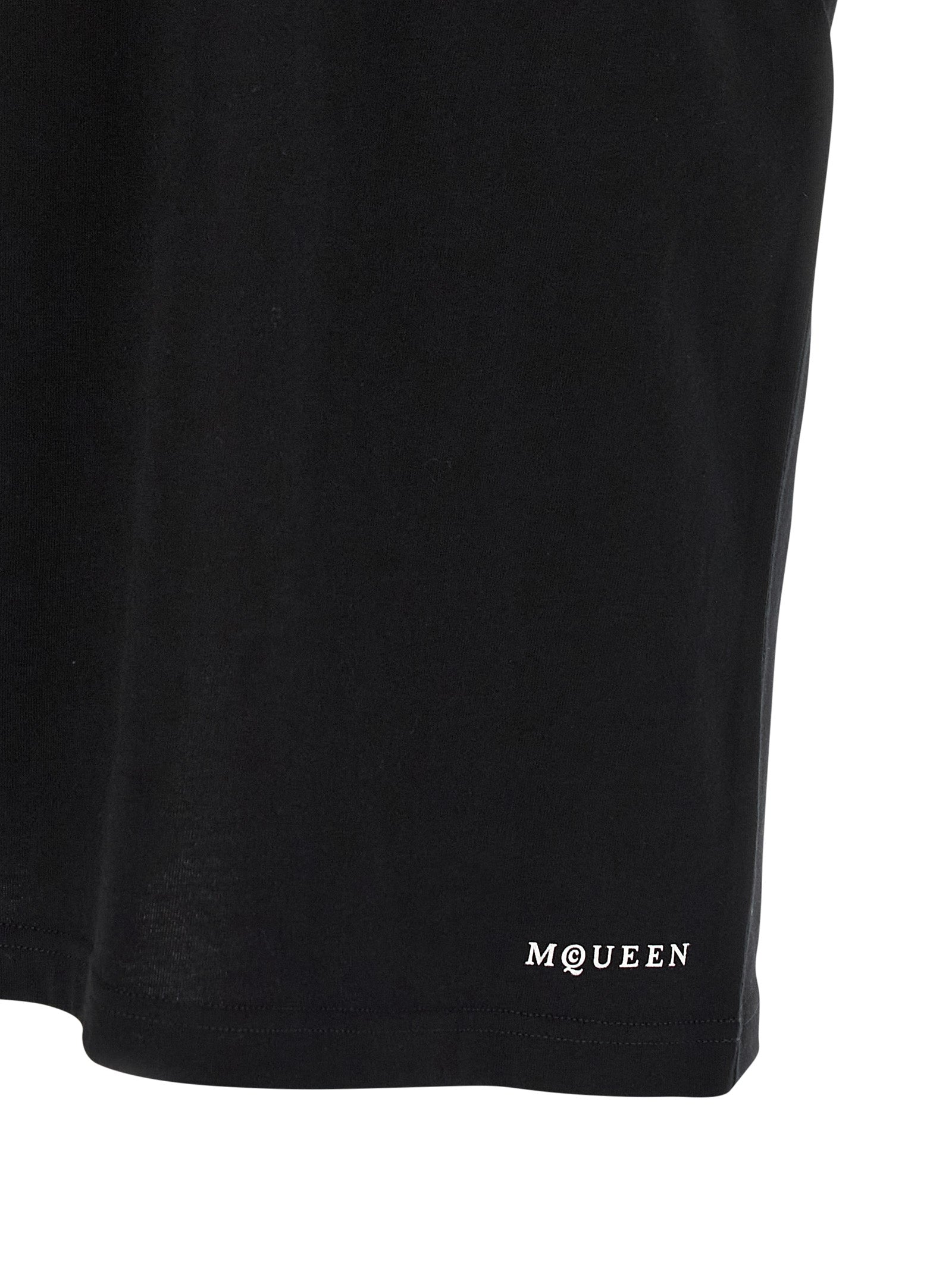 Alexander McQueen Bicolor Cotton T-Shirt Alexander McQueen