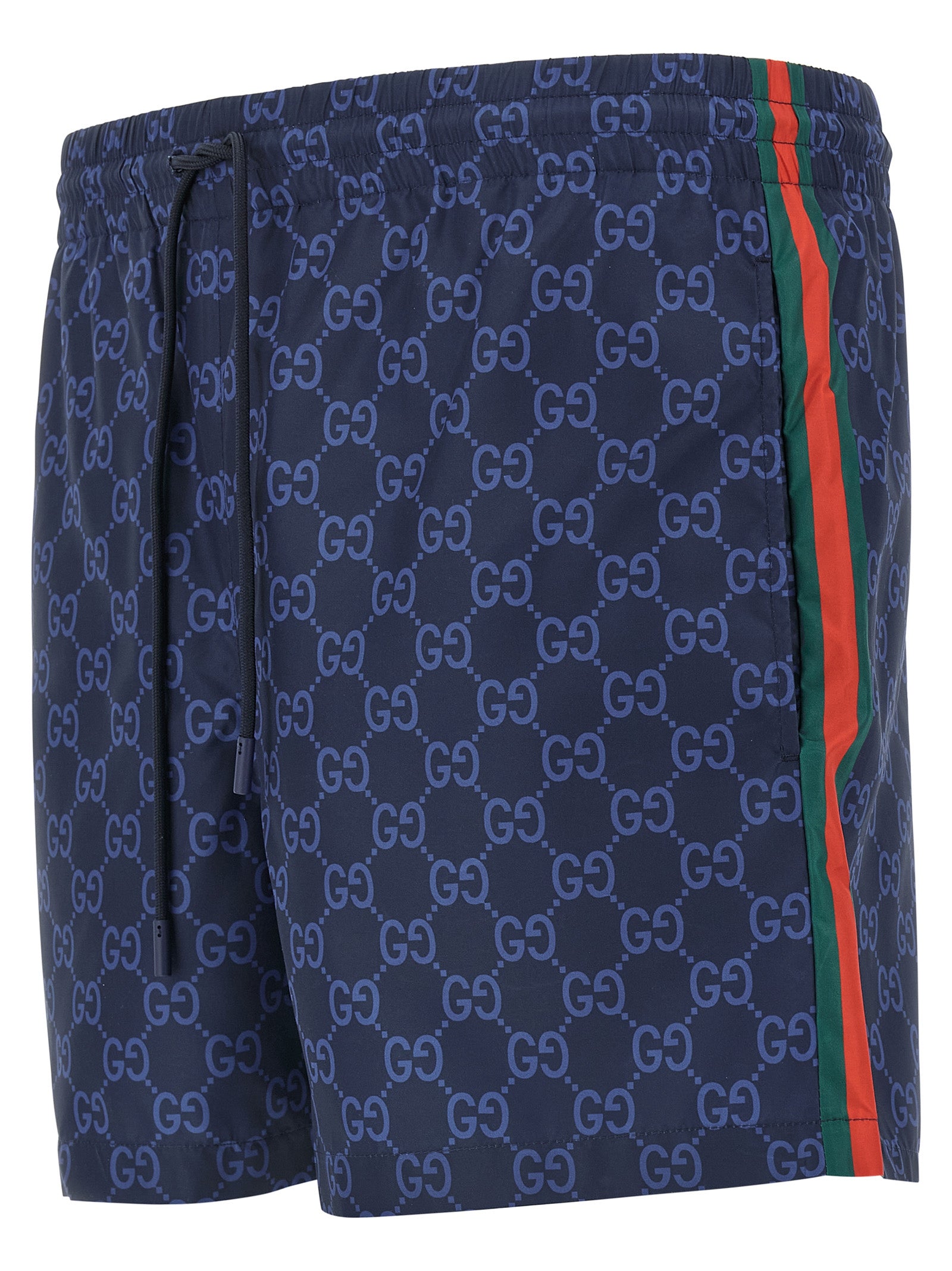 Gucci Blue Polyester Swim Shorts Gucci