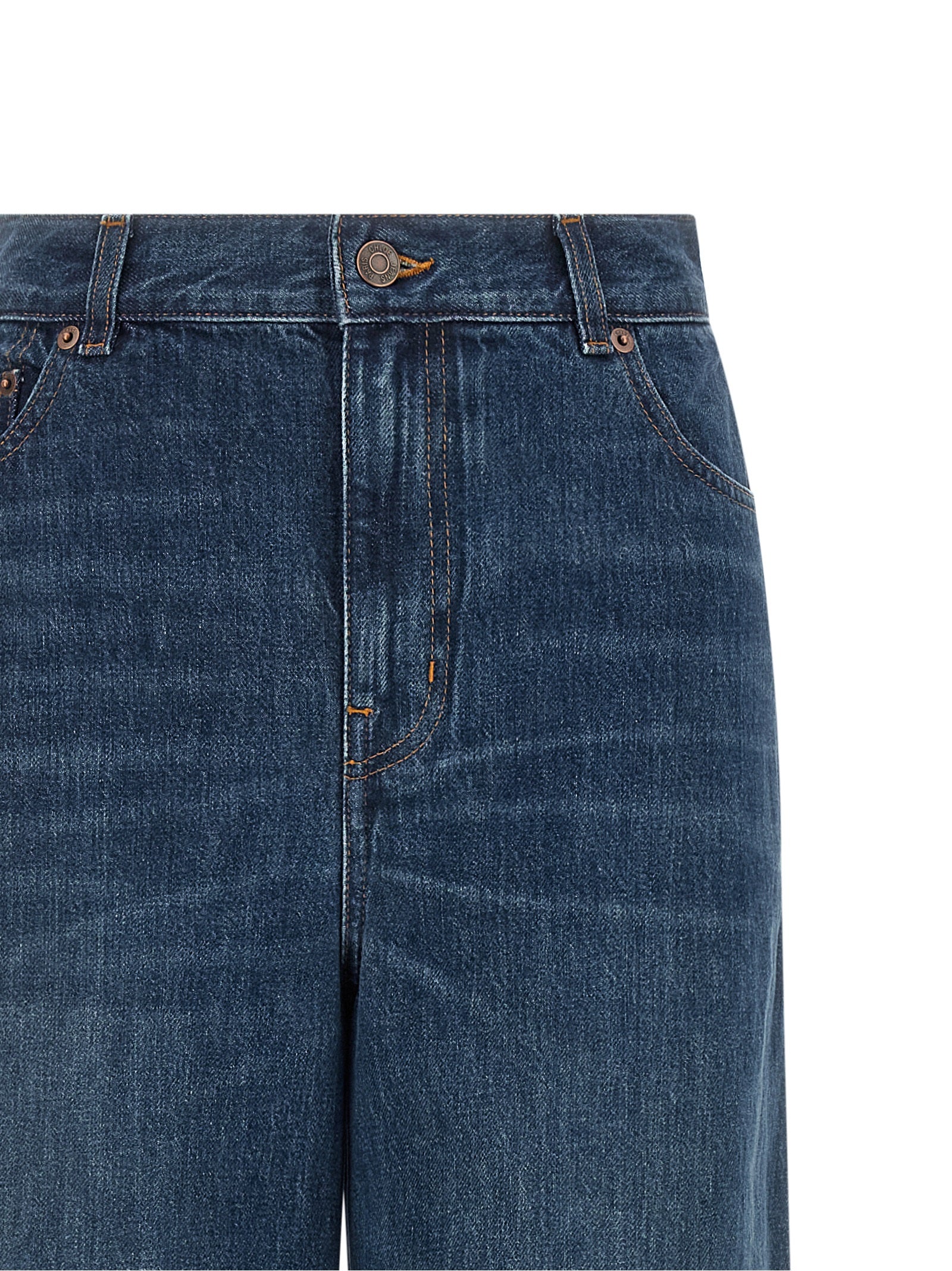 Chloé Blue Cotton Jeans Denim Chloé