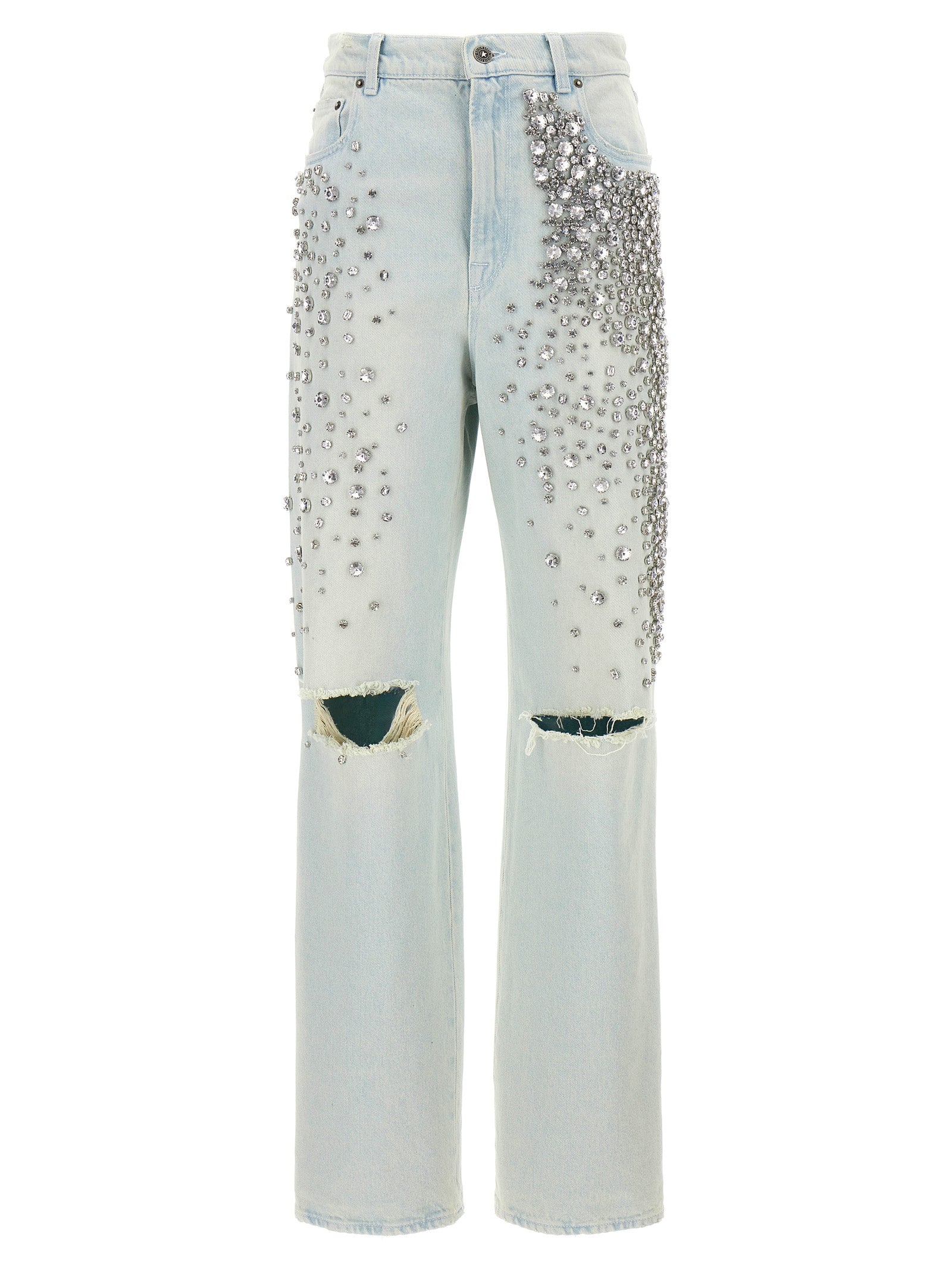 Golden Goose Blue Cotton Jeans Denim Golden Goose