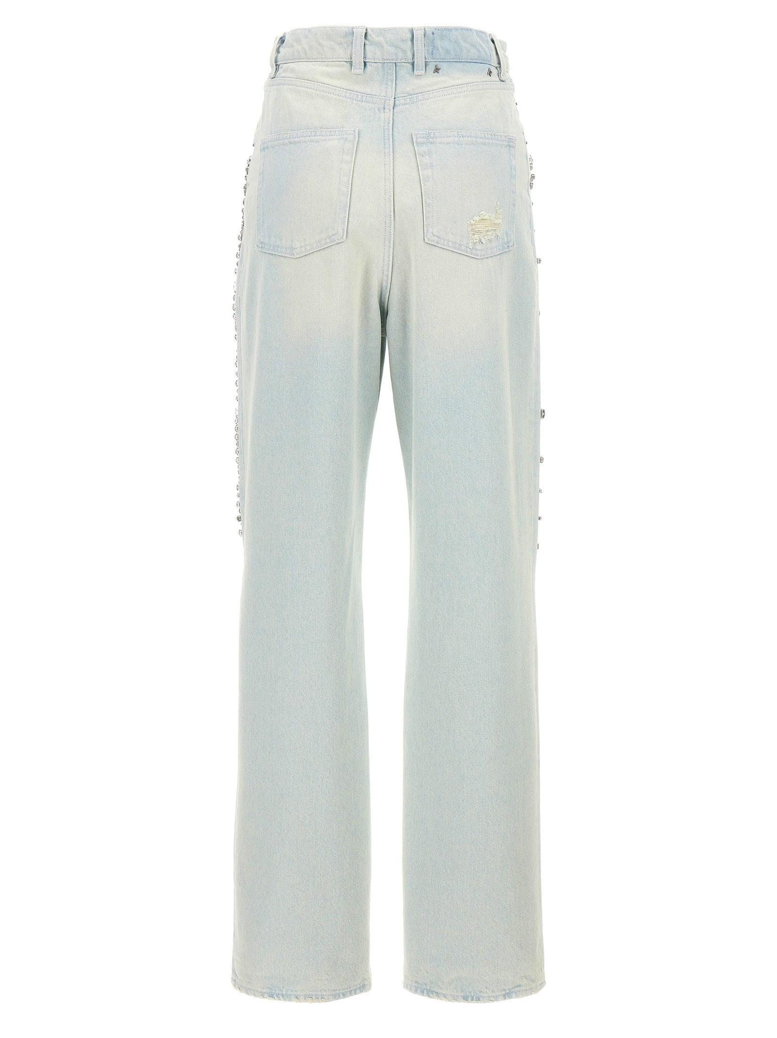 Golden Goose Blue Cotton Jeans Denim Golden Goose