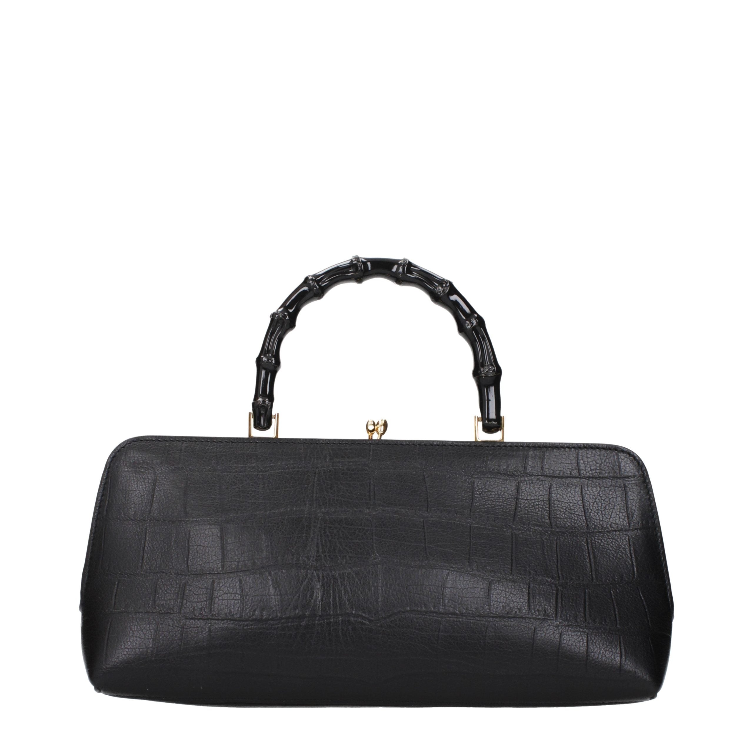 Jil Sander Black Leather Handbag Jil Sander