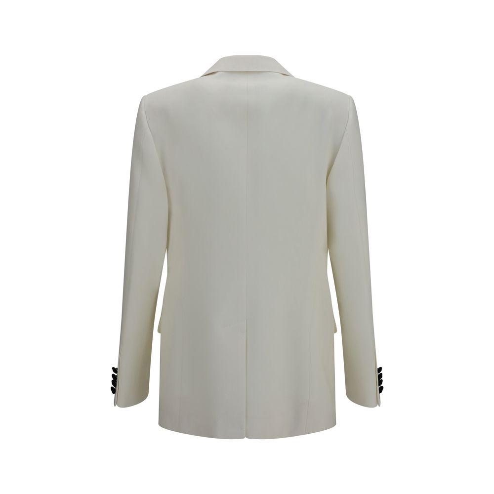 Valentino Garavani White Wool Oves Aries Blazer Valentino Garavani