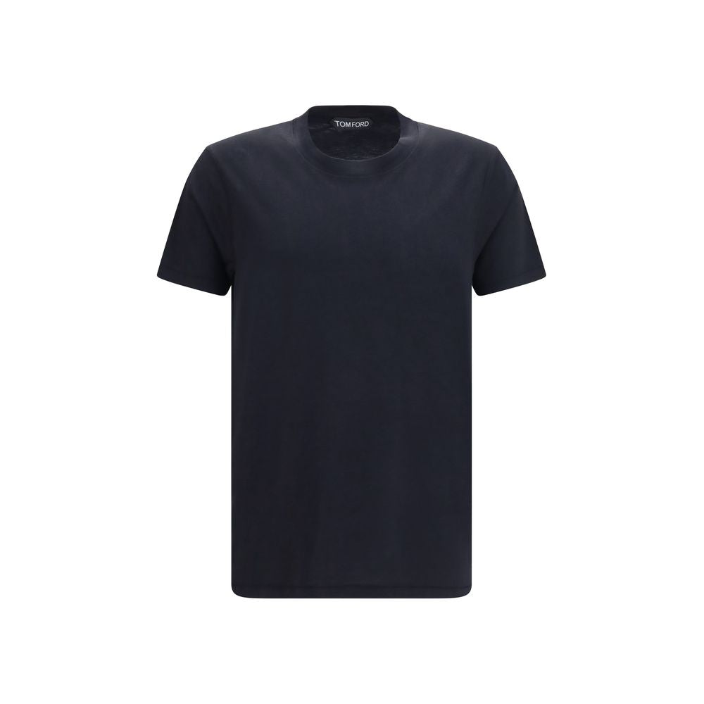 Tom Ford Black Cotton T-Shirt Tom Ford