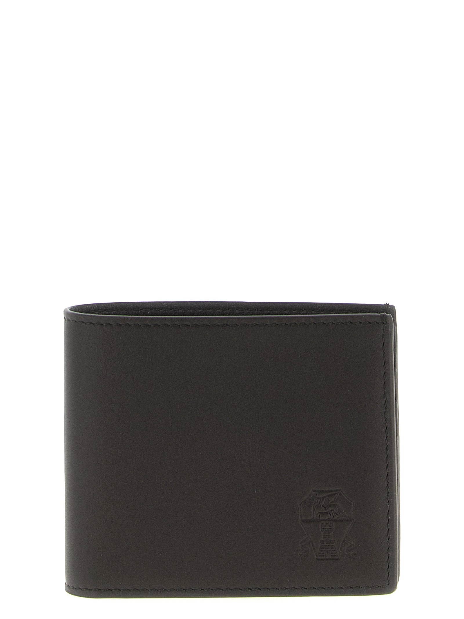 Brunello Cucinelli Brown Calfskin Wallet Brunello Cucinelli
