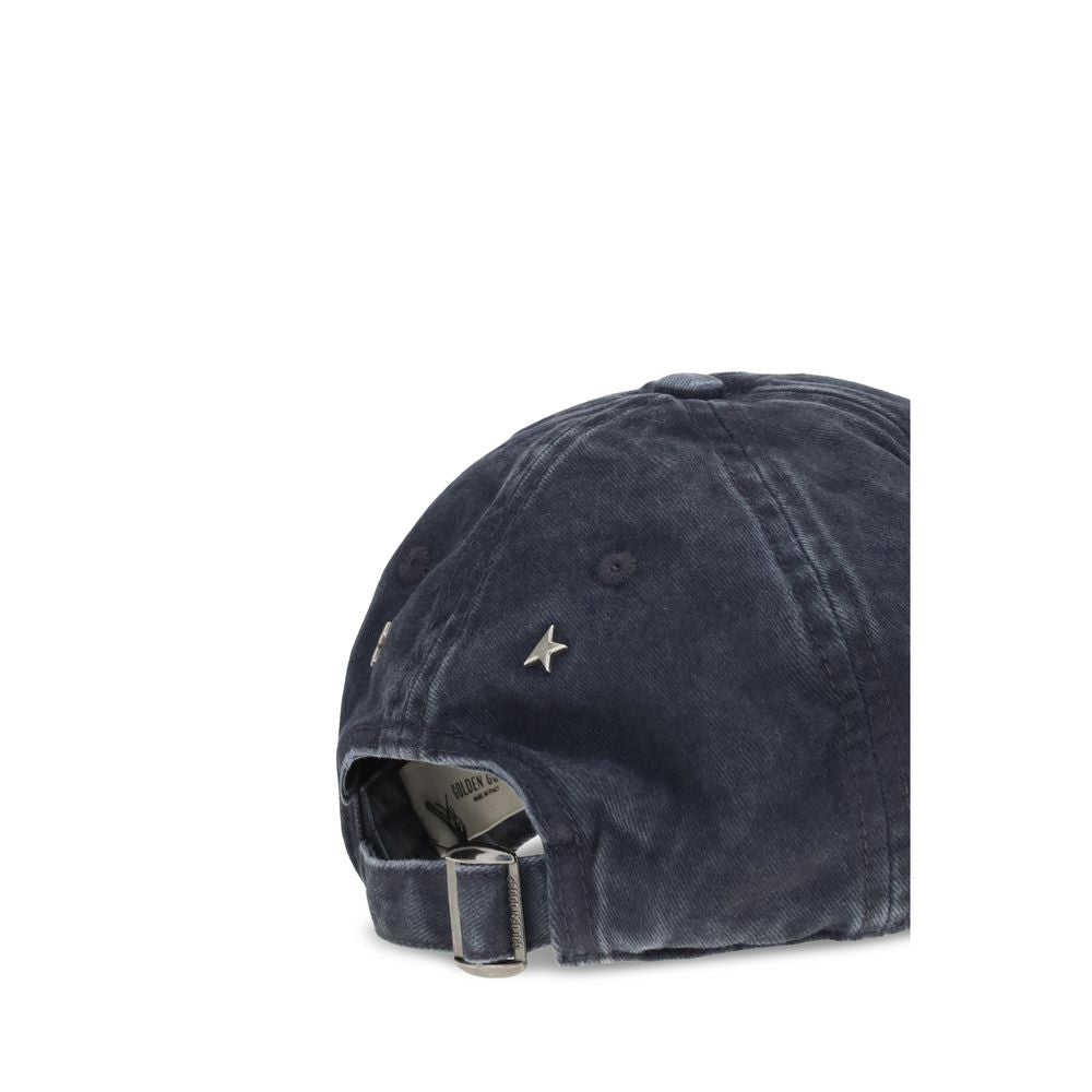 Golden Goose Blue Cotton Cap (Baseball Hat) Golden Goose