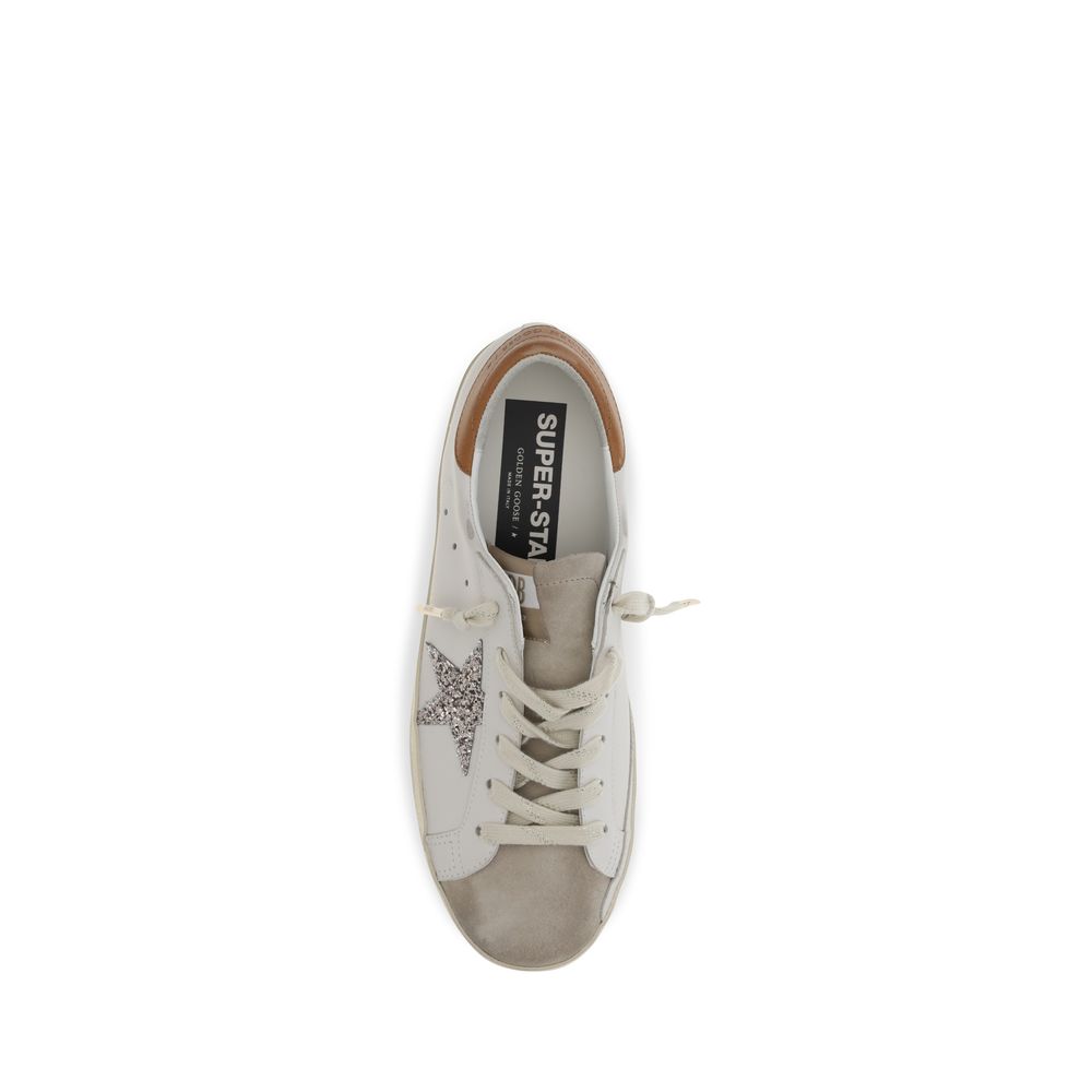 Golden Goose White Calf Leather Bos Taurus Low Top Sneakers Golden Goose