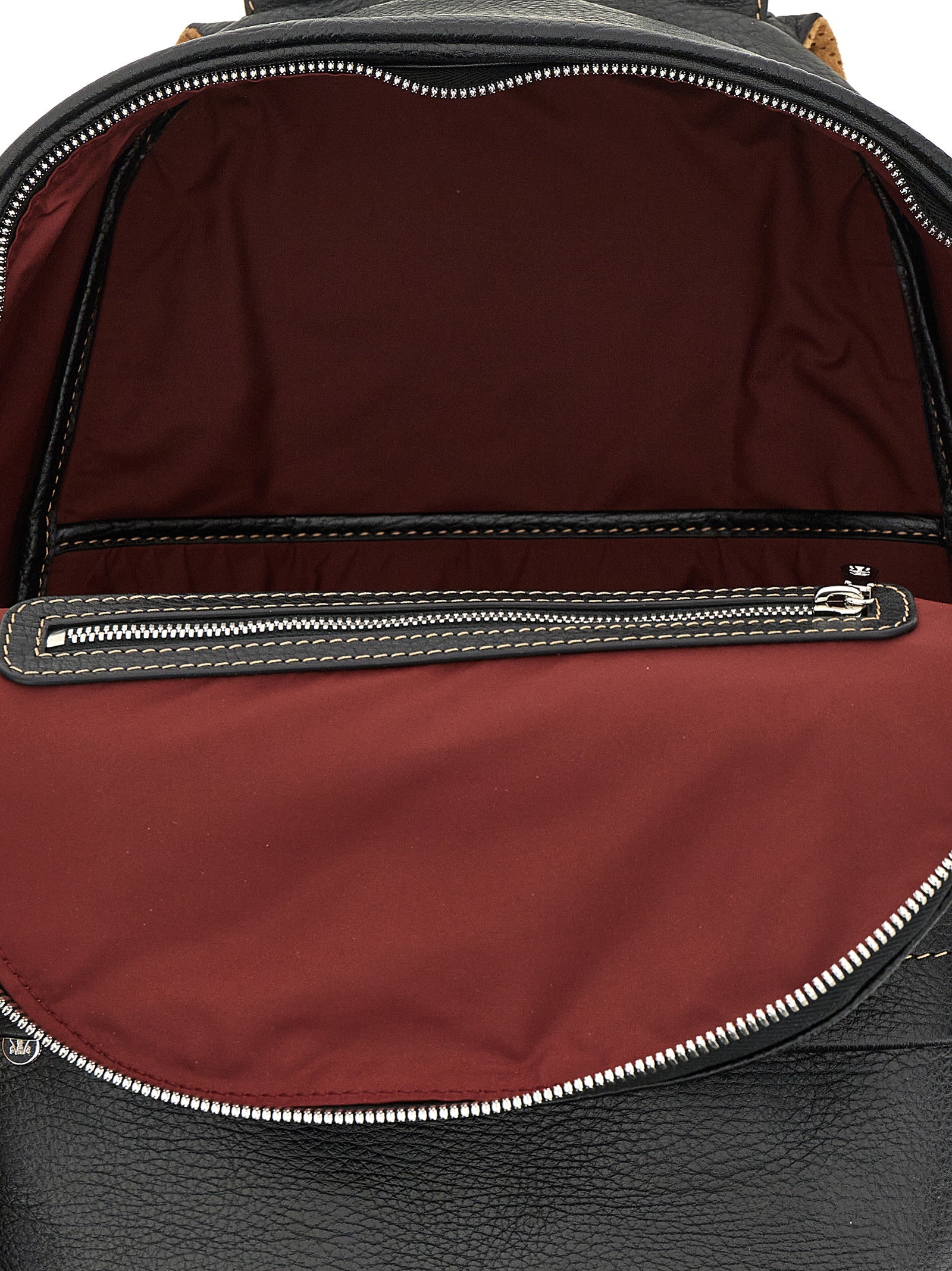 Brunello Cucinelli Black Calfskin Backpack Brunello Cucinelli