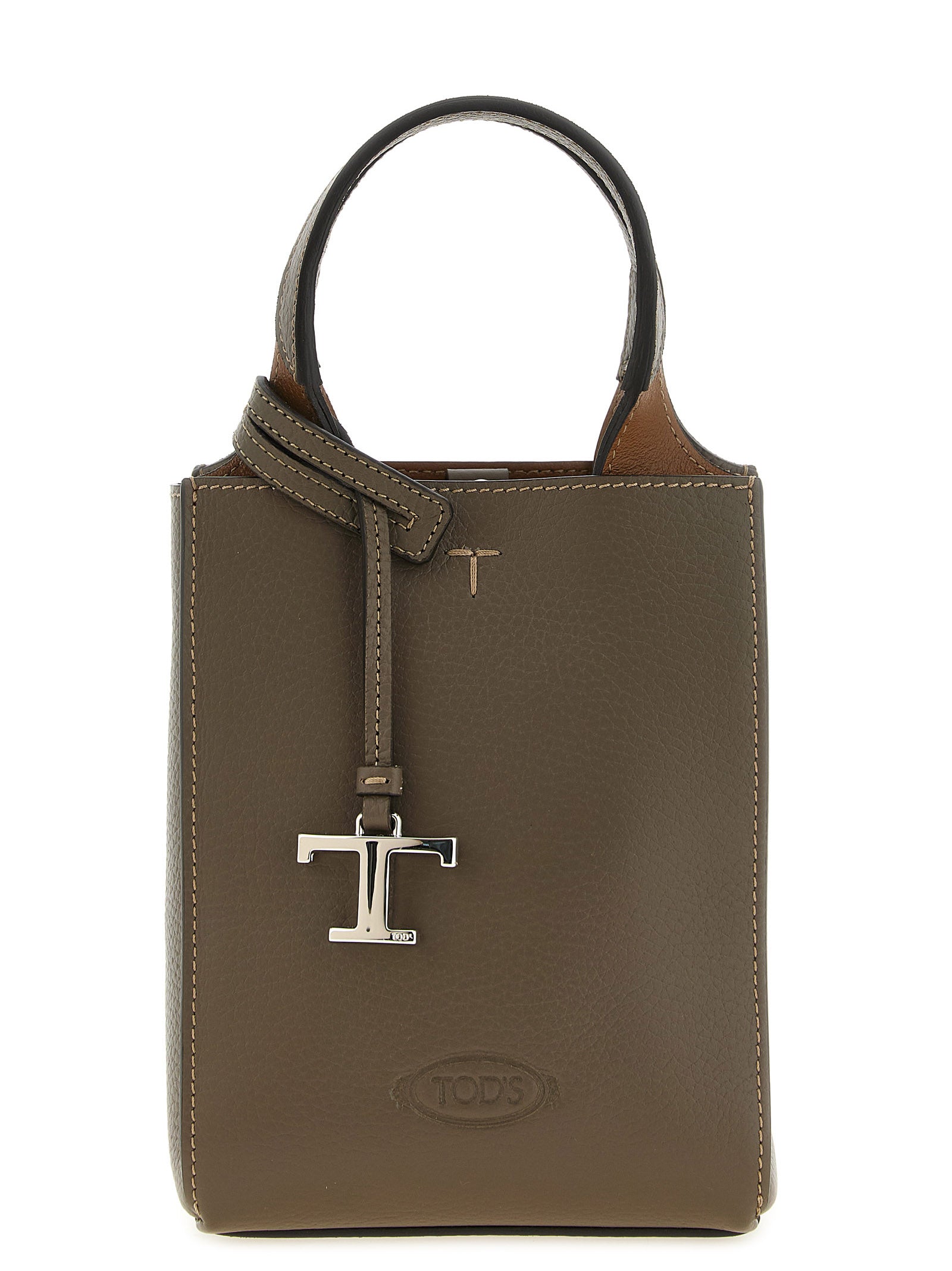 Tod's Bicolor Calfskin Handbag Tod's