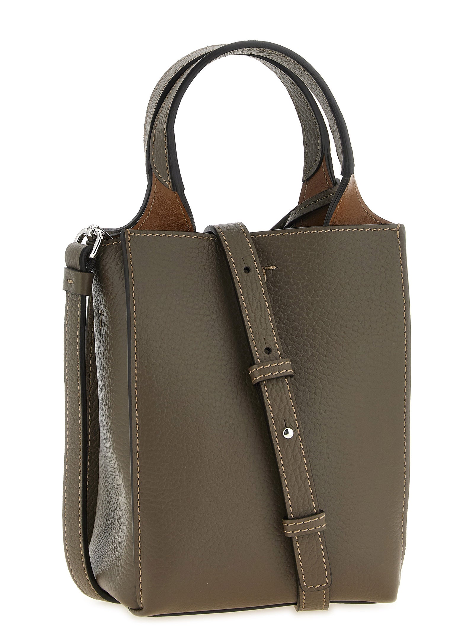 Tod's Bicolor Calfskin Handbag Tod's