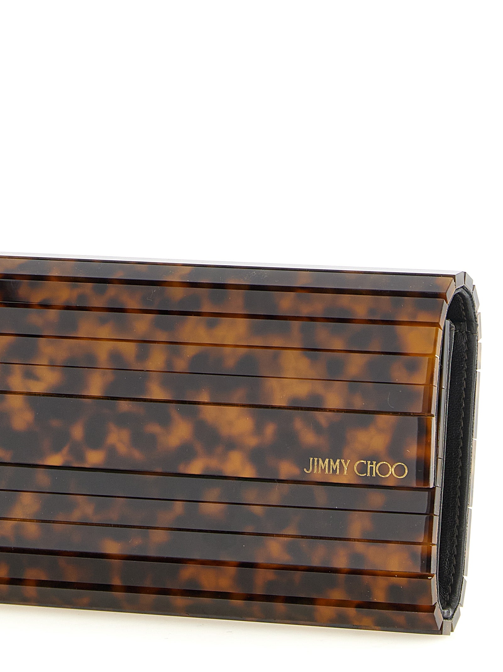 Jimmy Choo Beige Polyester Clutch Bag Jimmy Choo