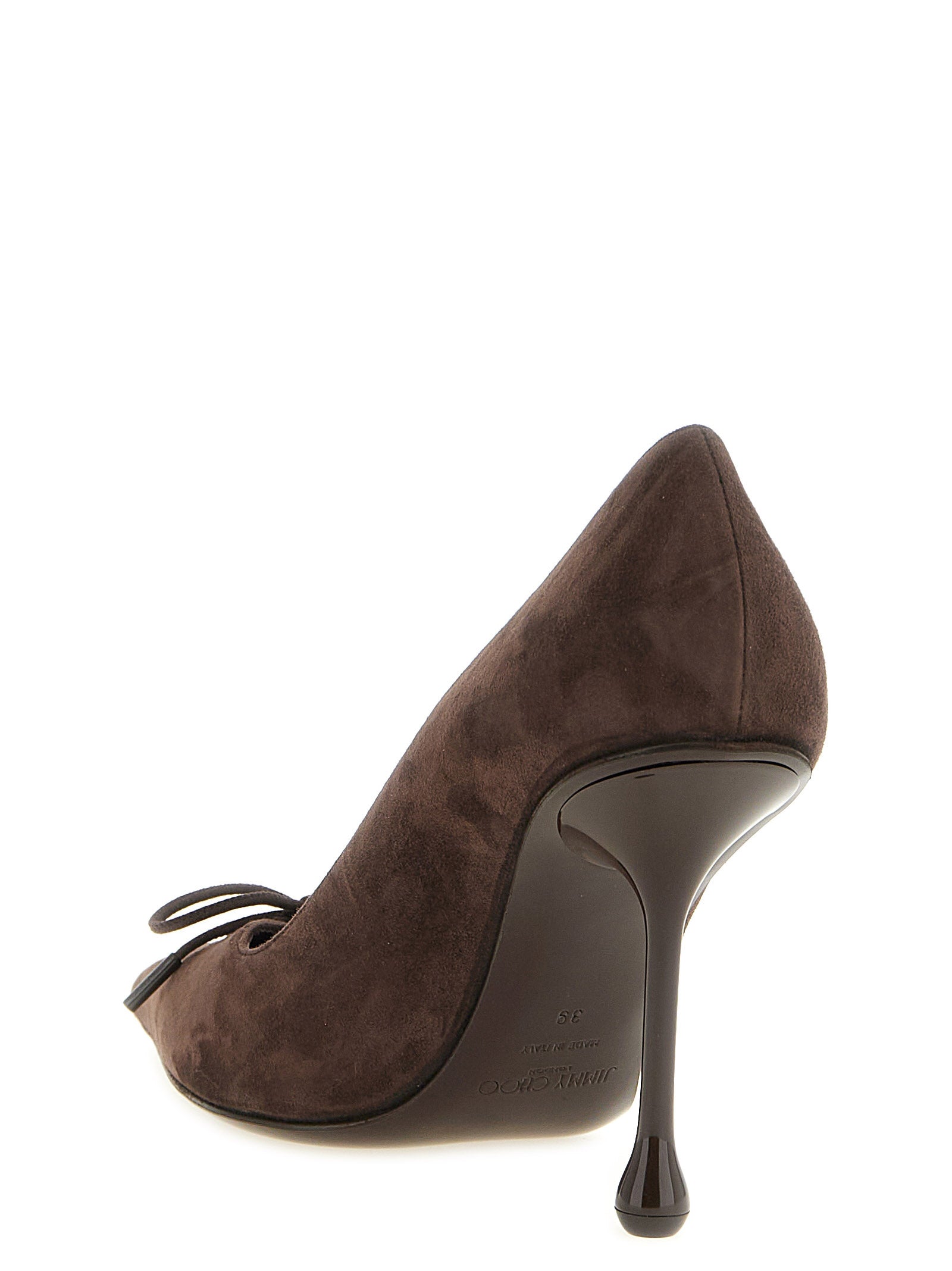 Jimmy Choo Brown Leather High Heel Pumps Jimmy Choo