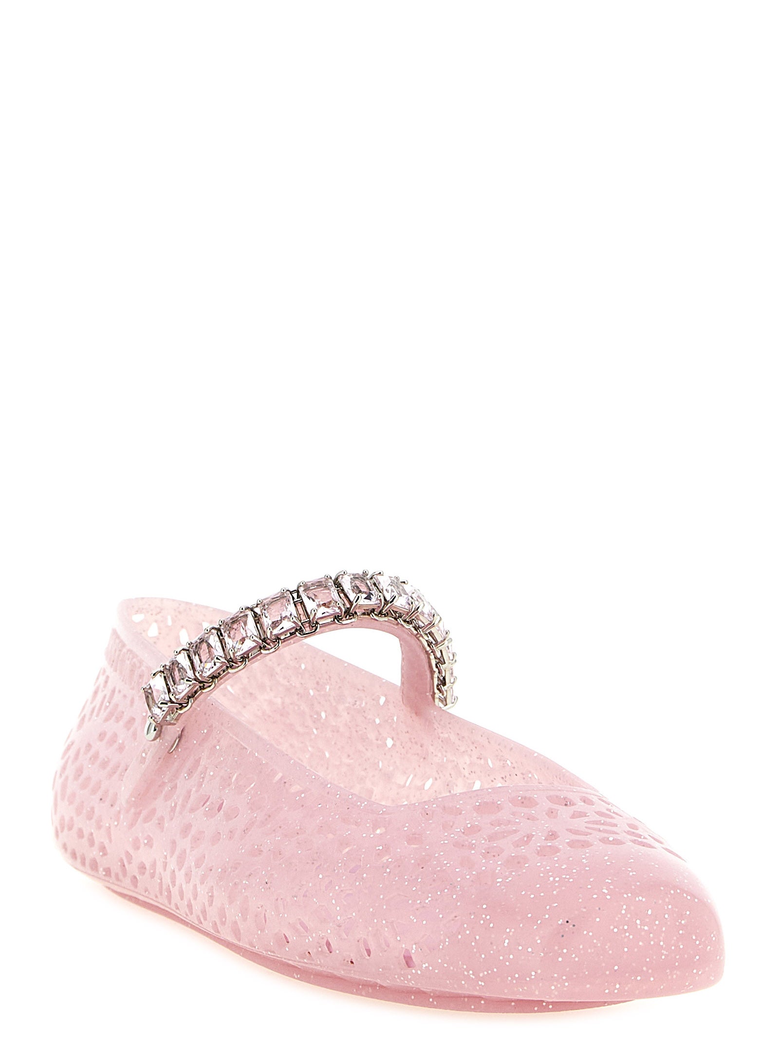 Jimmy Choo Multicolor Plastic Ballet Flats Jimmy Choo