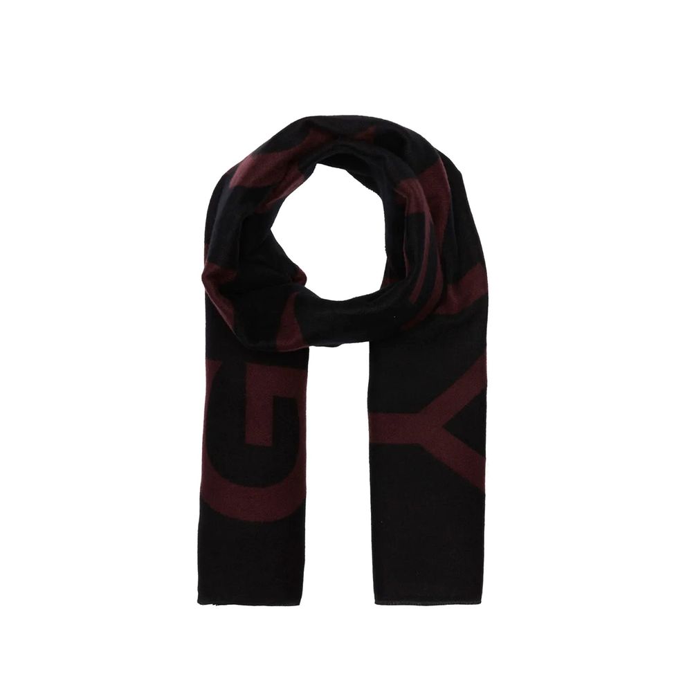 Givenchy Black Virgin Wool Scarf Givenchy