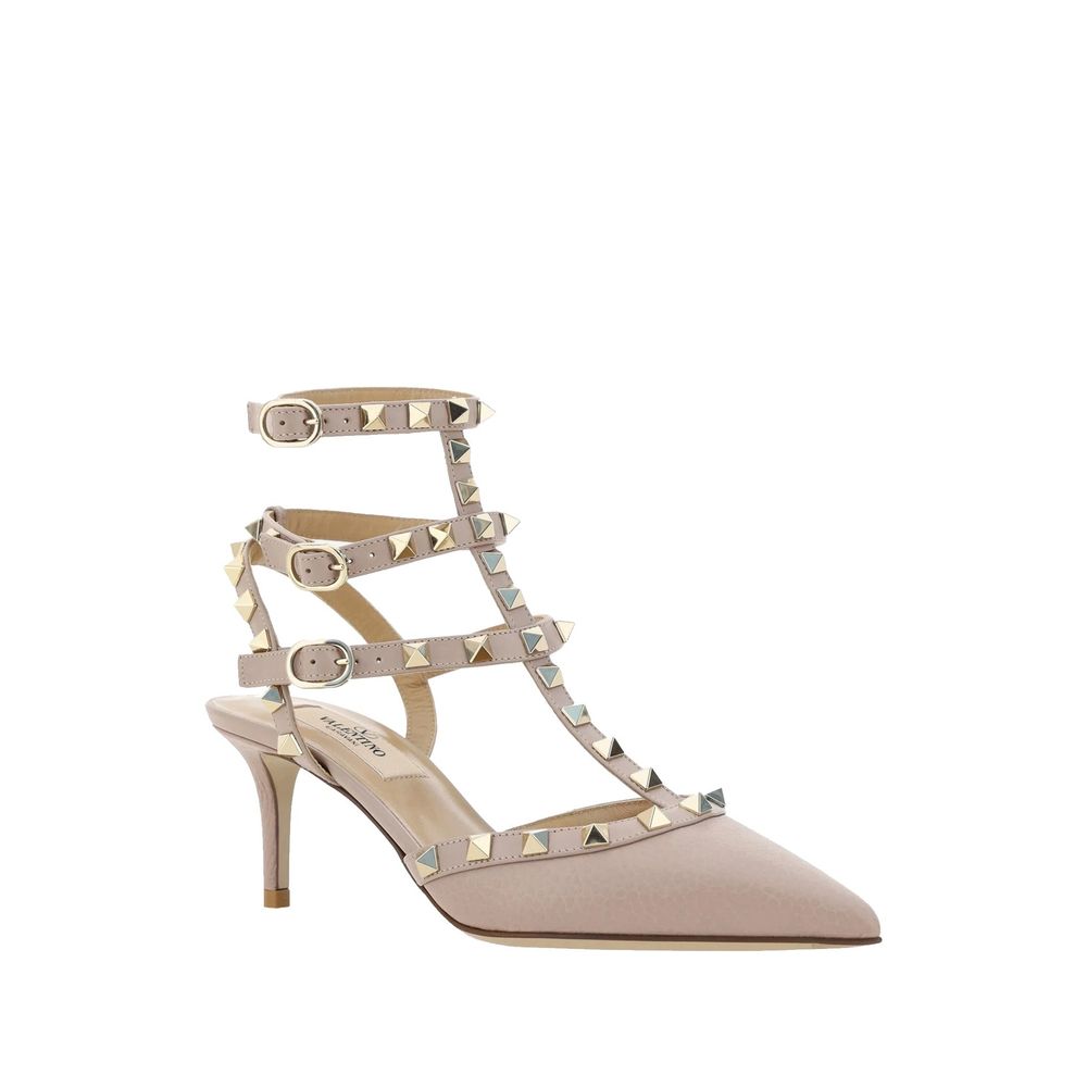 Valentino Garavani Multicolor Calfskin High Heel Pumps Valentino Garavani