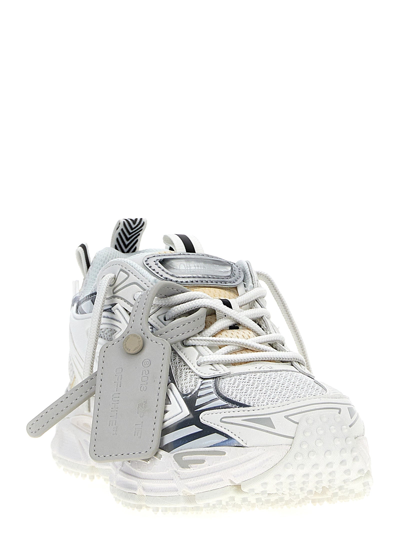 Off-White White Polyethylene Athletic Sneakers Off-White